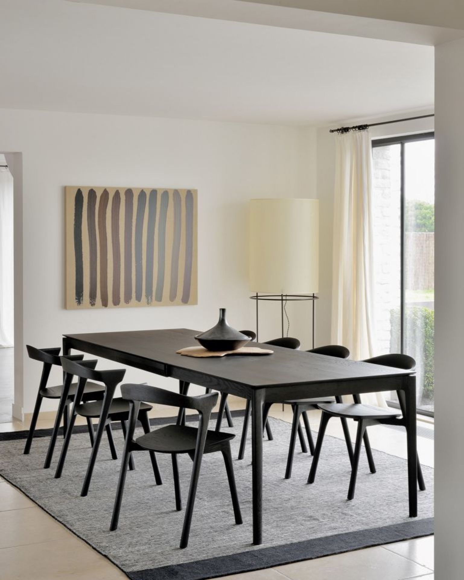 Bok Table extensible Chêne Noir Ethnicraft