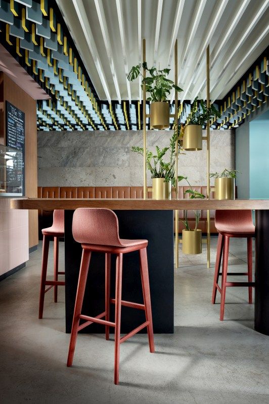 Aeon Barstool Tabouret de bar Entièrement rembourré Zeitraum