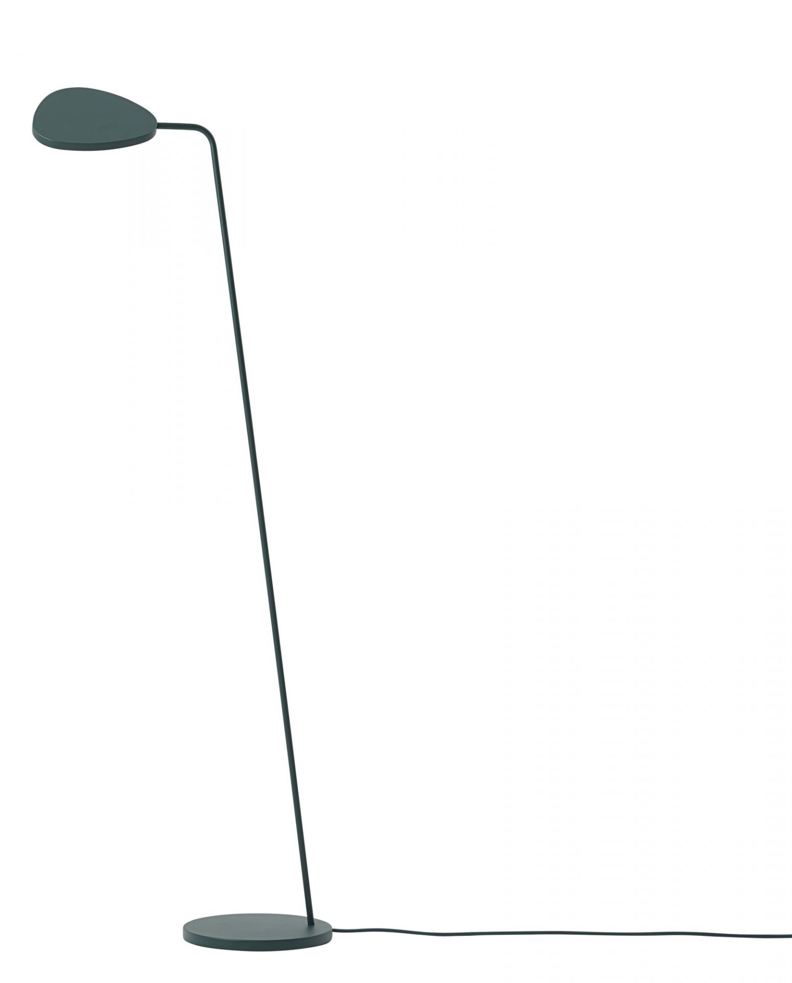 Leaf Floor Lamp Lampadaire Muuto Vert foncé Leaf Floor Lamp Lampadaire Muuto Vert foncé