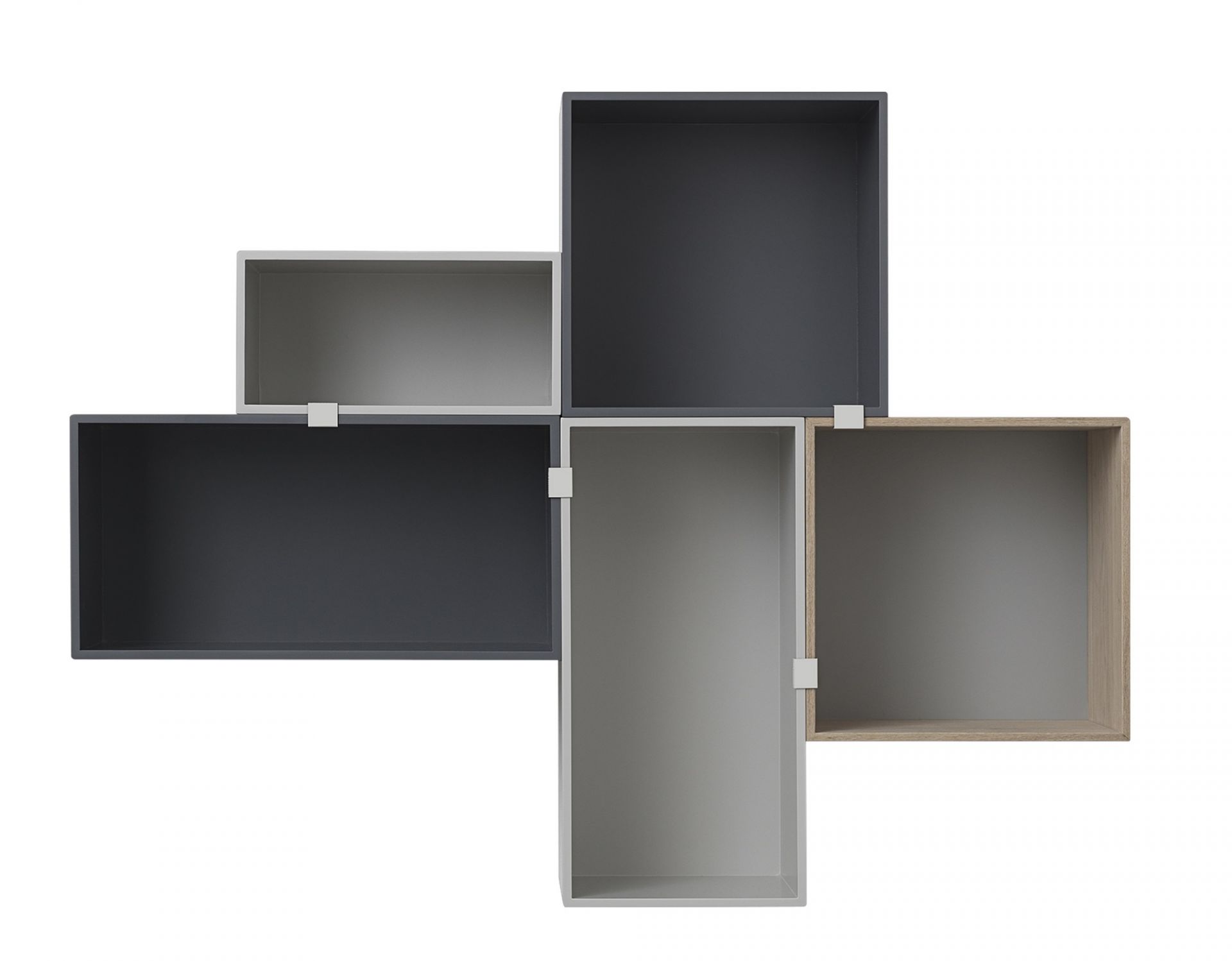 Mini Stacked Storage System 2.0 Système d'étagères Muuto