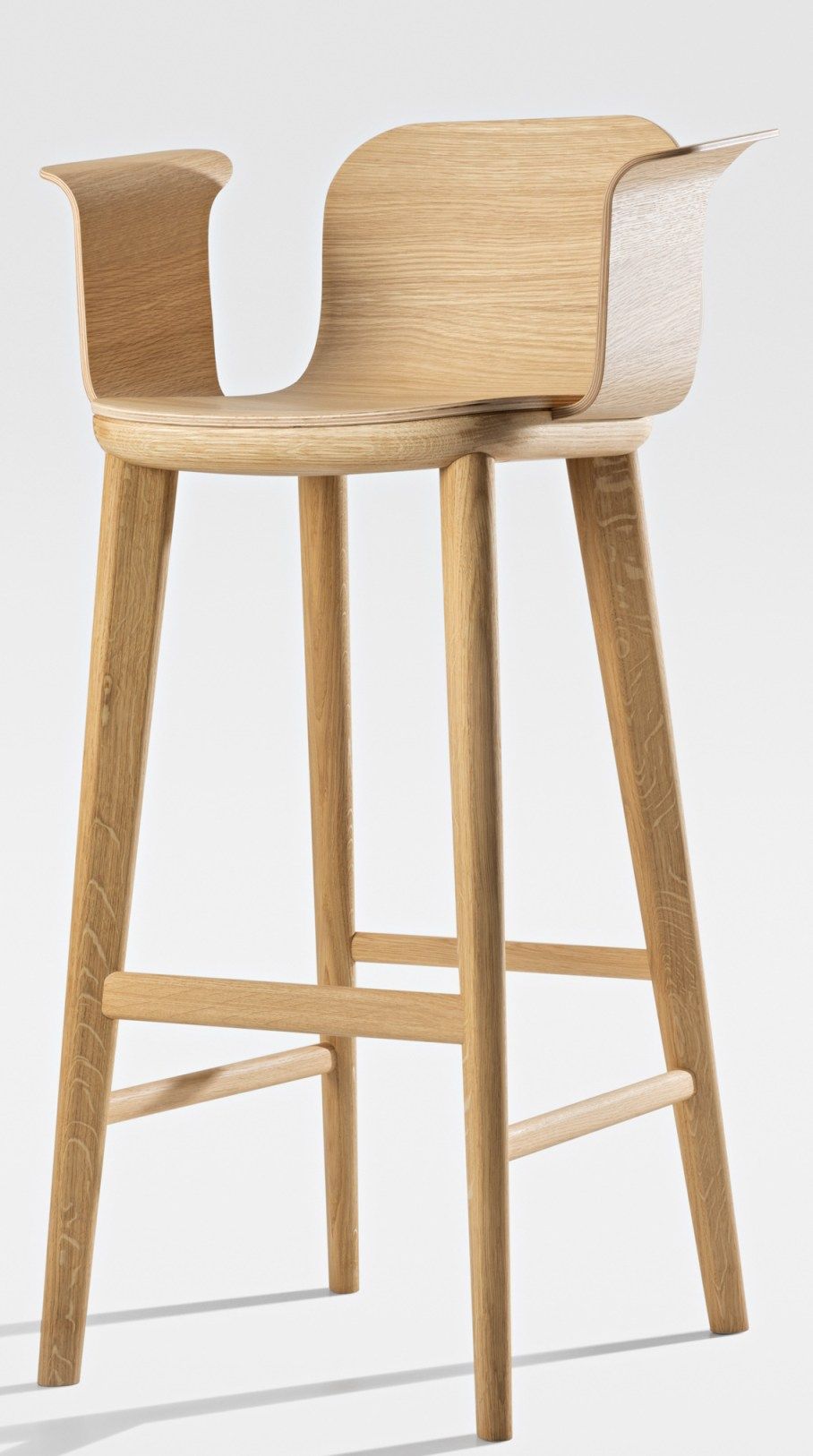 Aeon Comfort Barstool Tabouret de bar avec accoudoirs Zeitraum