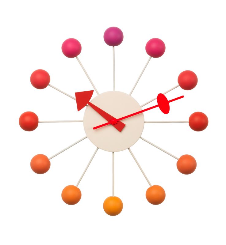 Ball Clock Horloge murale Sunset Vitra LIMITED EDITION 