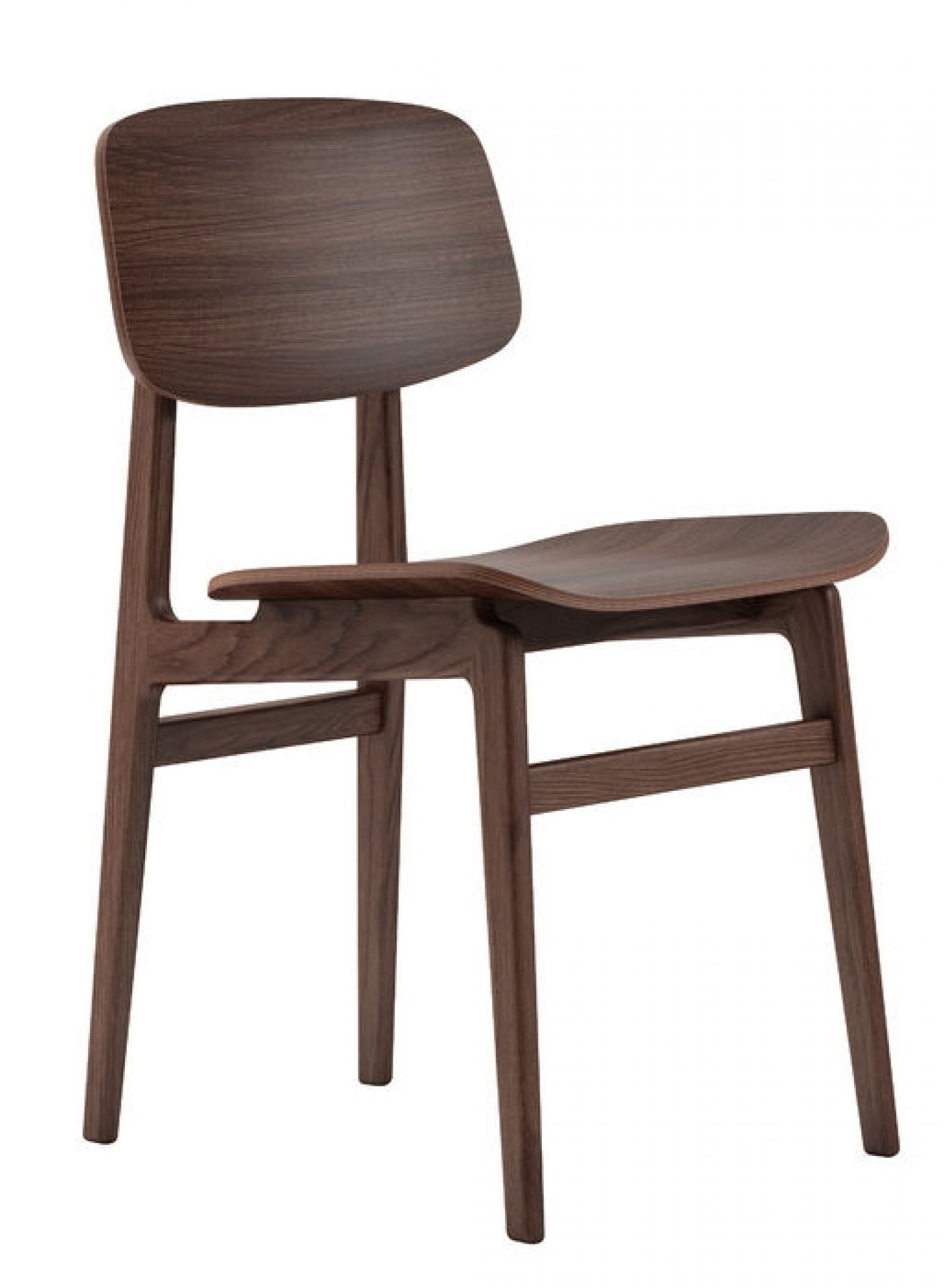 NY11 Dining Chair Chair Chaise Norr11 Chêne teinté fumé