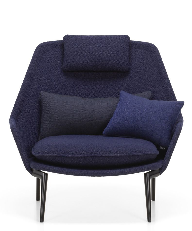 Slow Chair Fauteuil en tissu Vitra 
