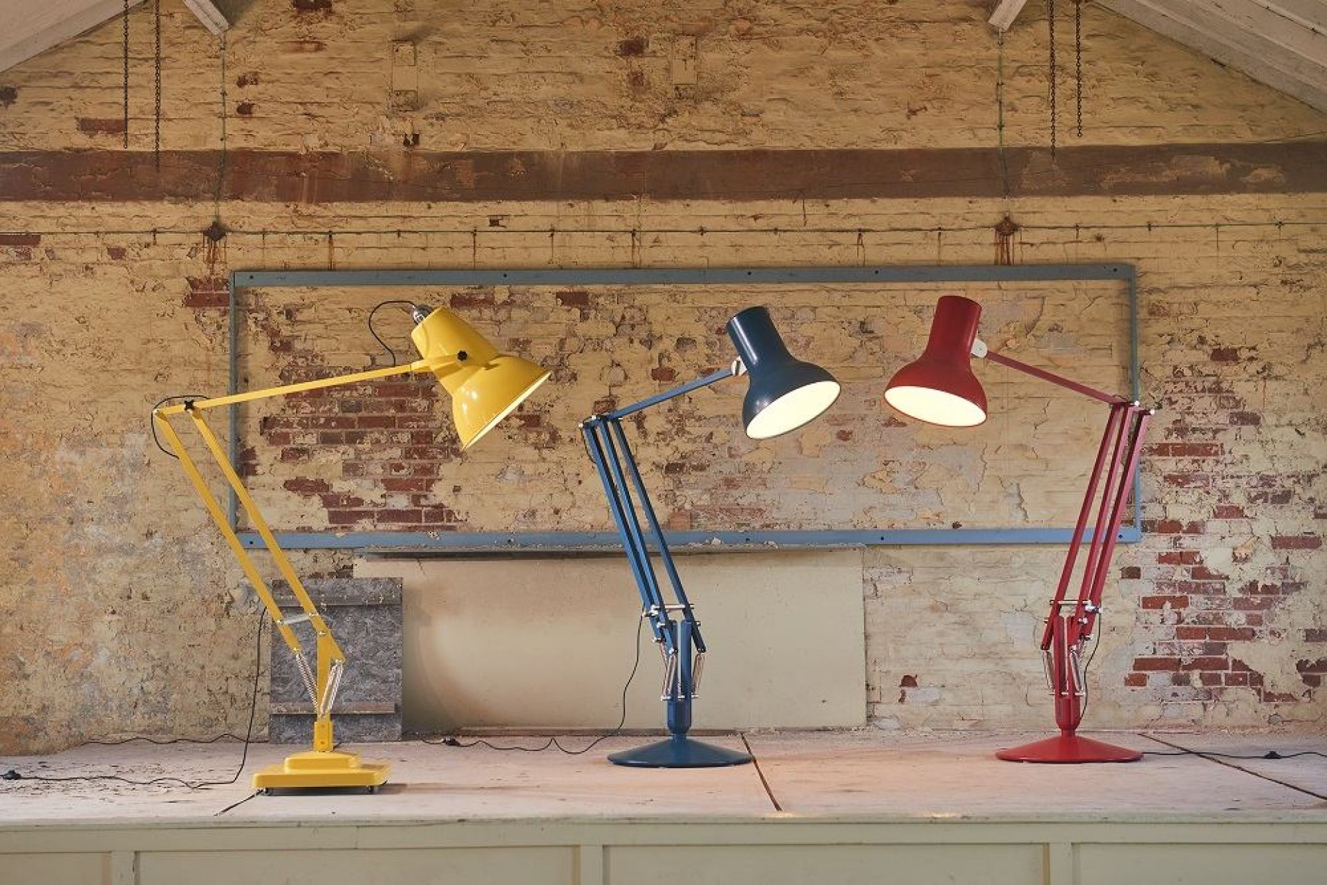 Original 1227 Giant Floor Lamp Lampadaire Indoor Anglepoise