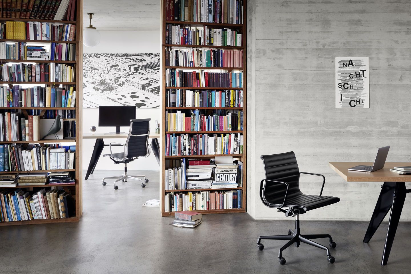 Aluminum Chair EA 119 / EA119 Chaise Vitra