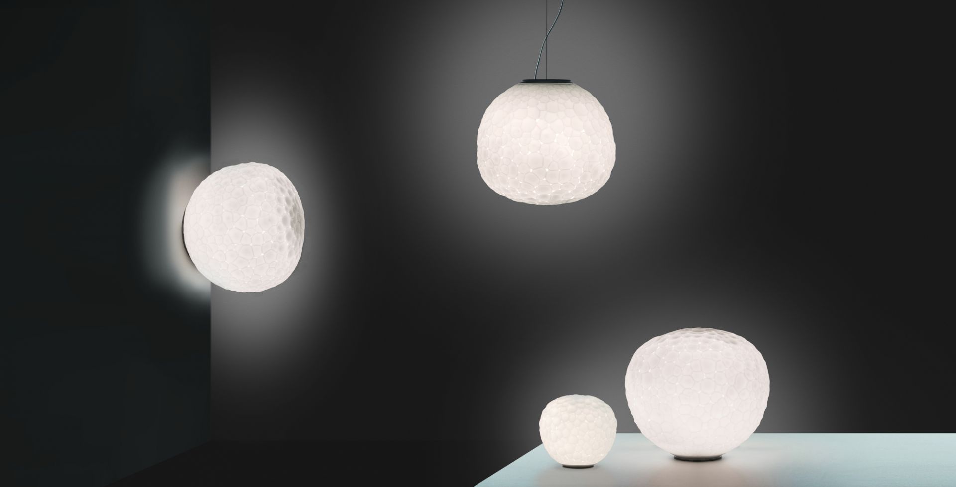 Meteorite 15 Table Stem Lampe de table Artemide