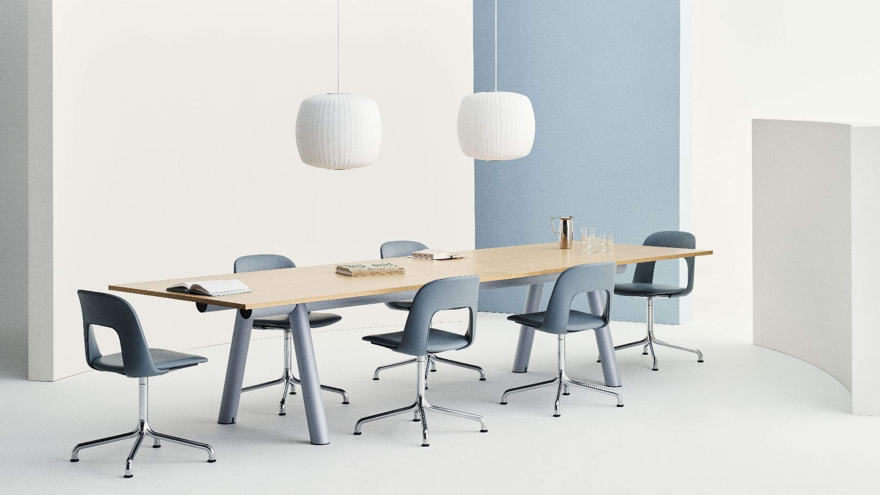 Layout Side Chair 154 Chaise pivotante 4 étoiles Hay 