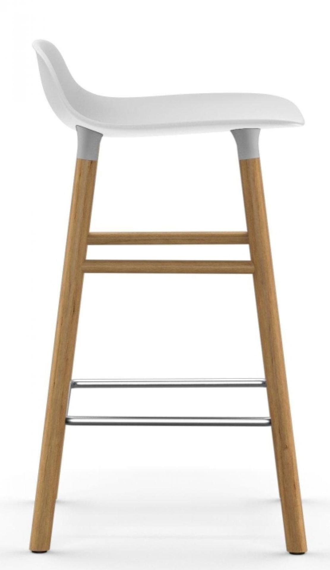Form Barstool tabouret de bar H 65 cm Bois Normann Copenhagen