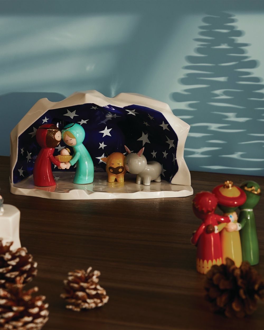 Happy Eternity Baby crèche de Noël Alessi