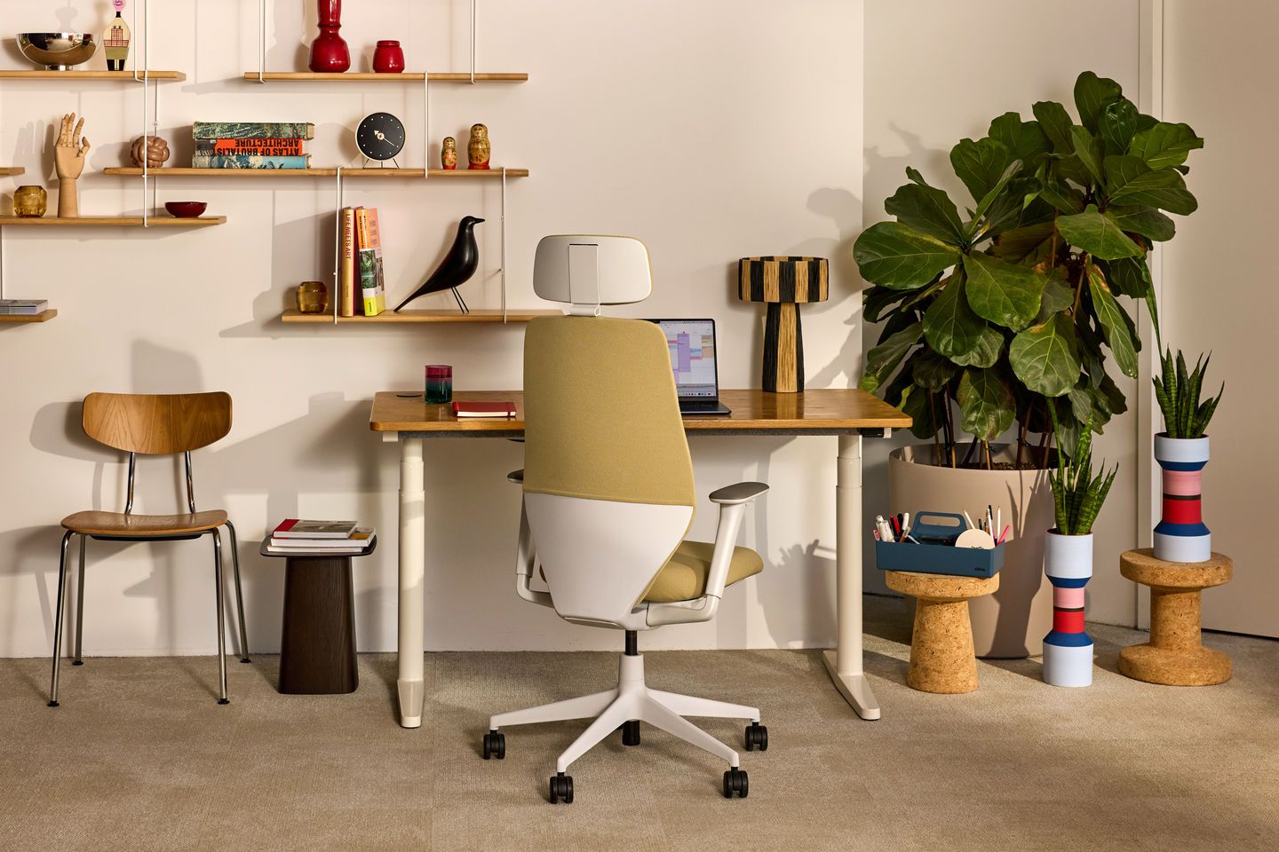Fauteuil de bureau pivotant ACX Softknit High Vitra