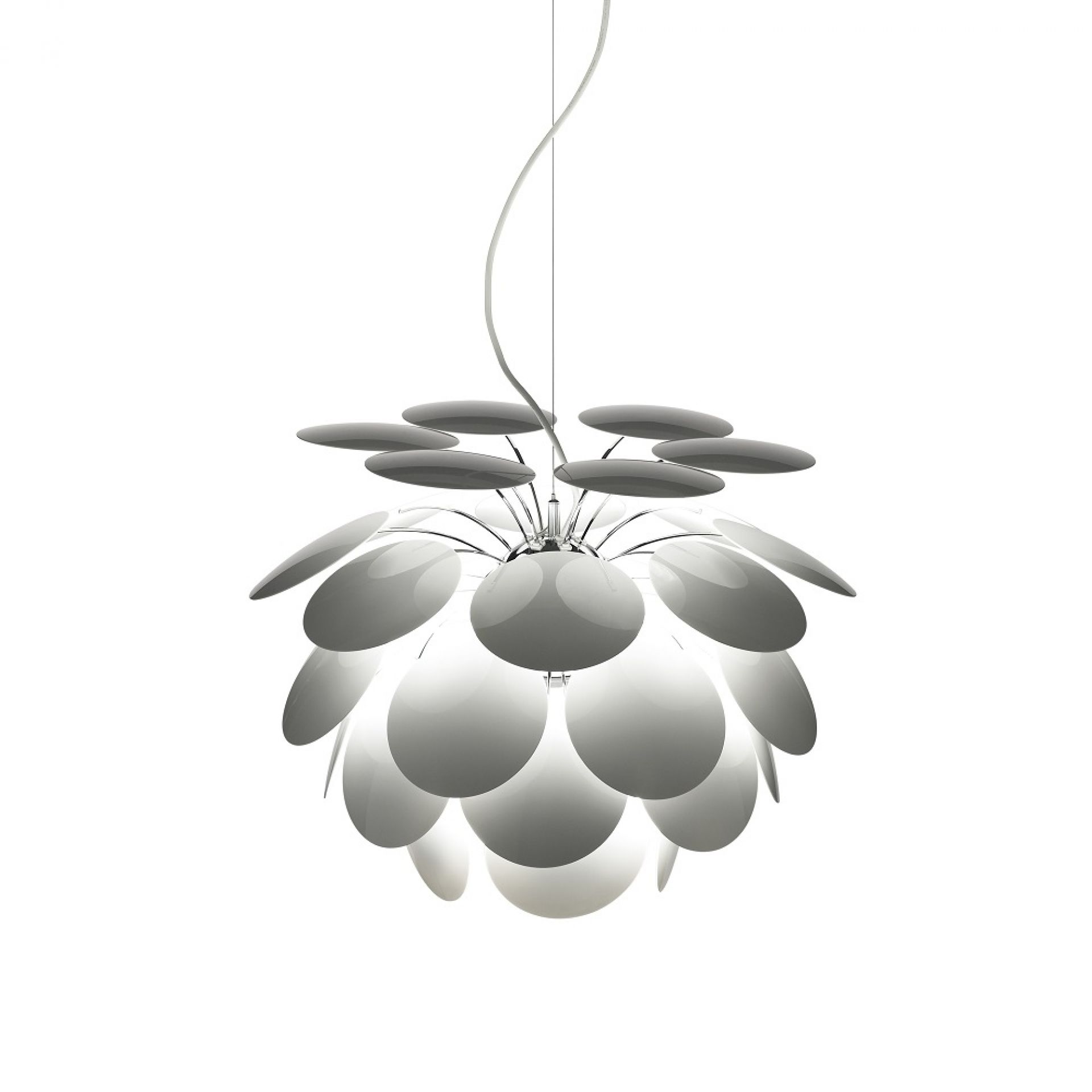 Discocó 88 LED Lampe suspension marset Blanc