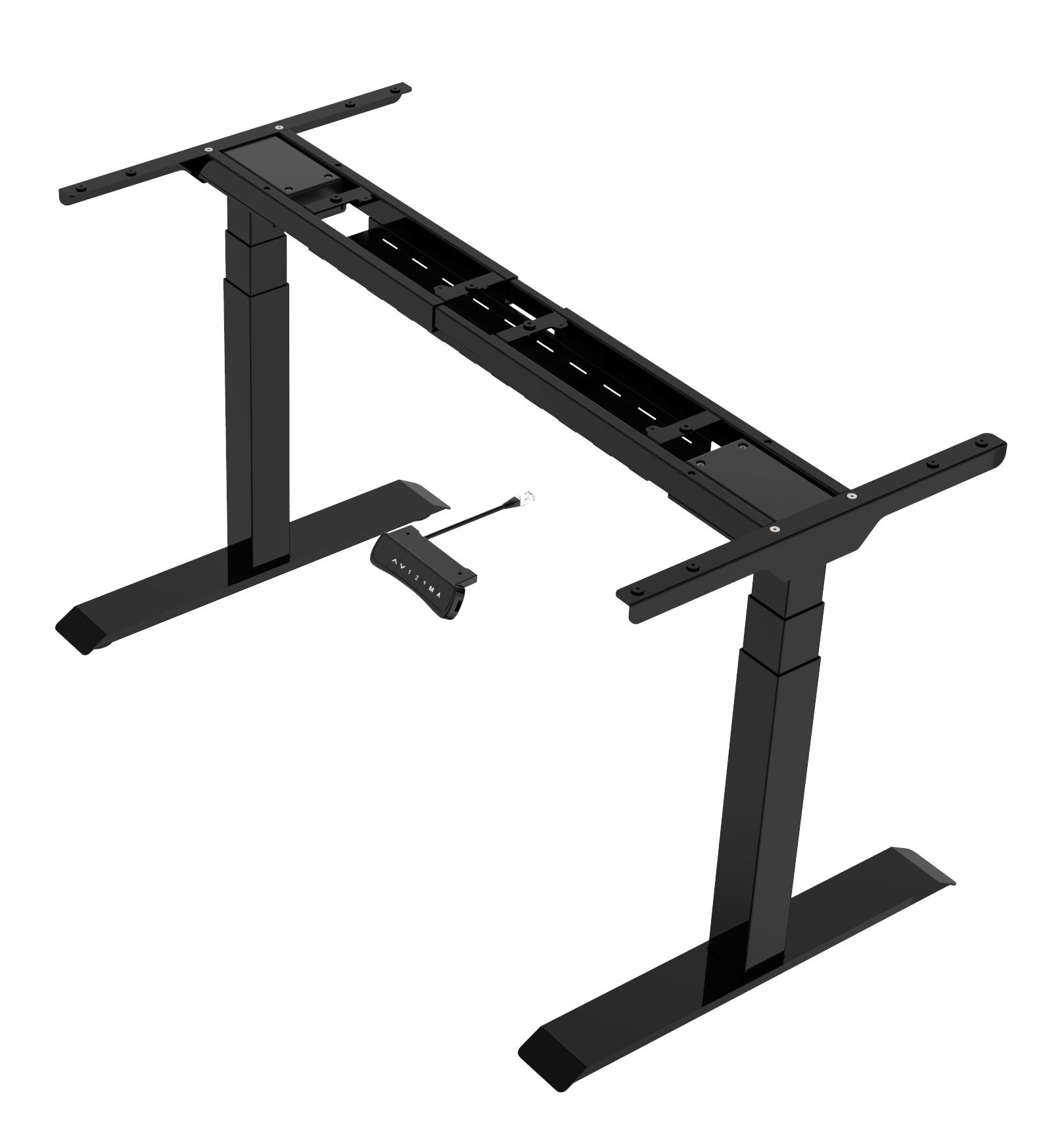 Hiplift piètement réglable en hauteur électrique büroforum Noir