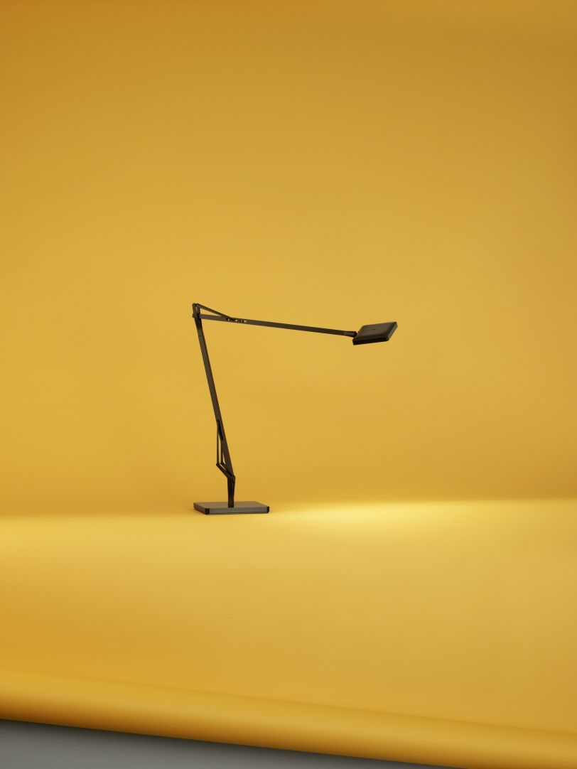 Kelvin Edge Base Lampe de table Flos Blanc