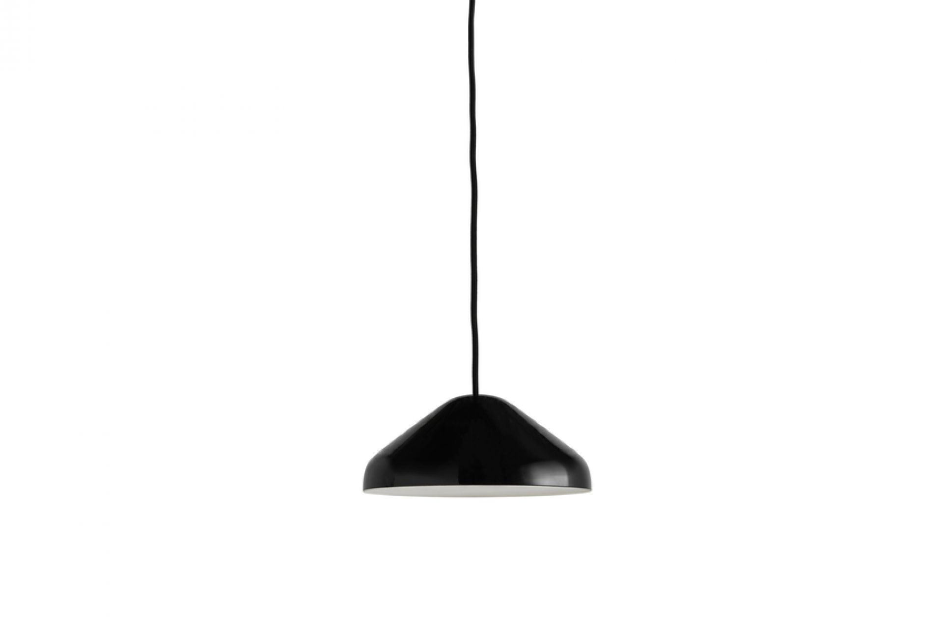 Pao Steel Pendant 230 luminaire suspendu soft noir Hay