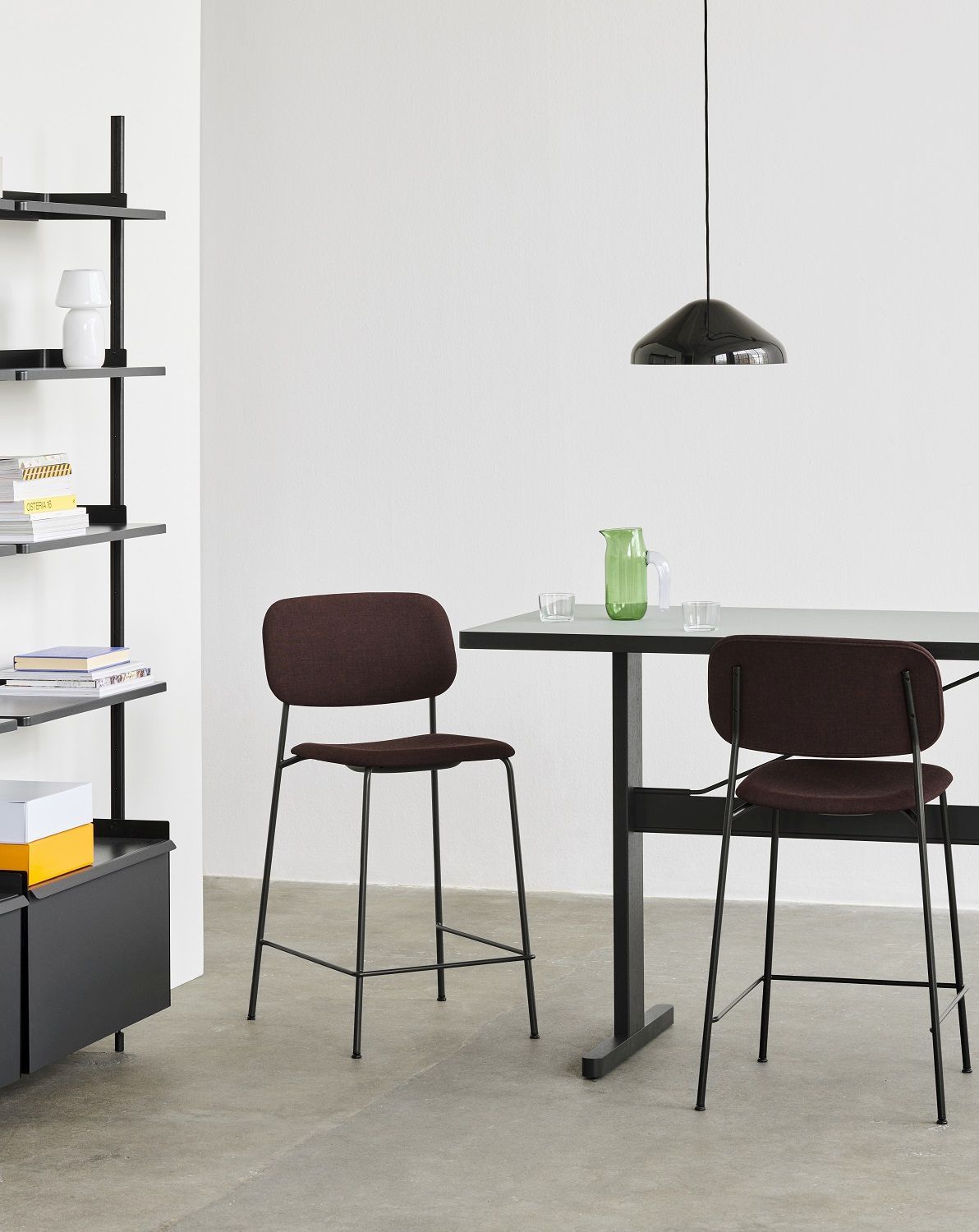 Soft Edge 90 Bar Stool Low / High Tabouret de bar Hay