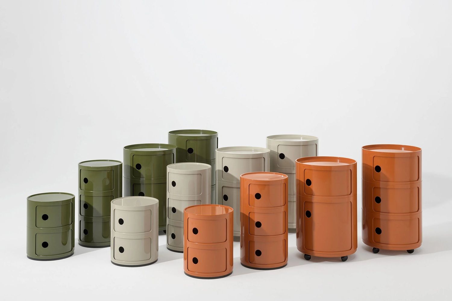 Componibili New Big élément à 3 pièces 4923 Conteneur Kartell