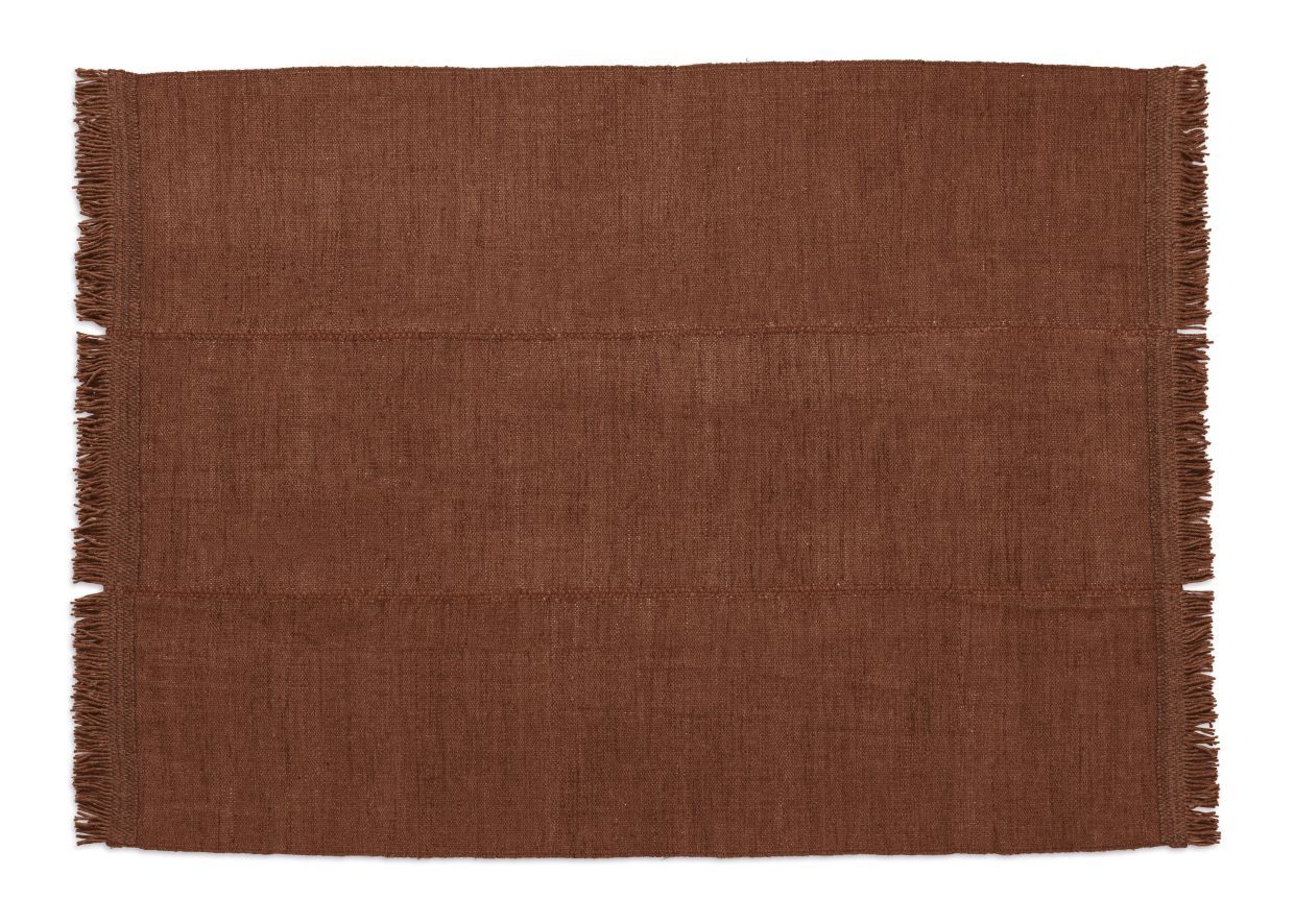 Mía Tapis marron 200x300cm Nanimarquina