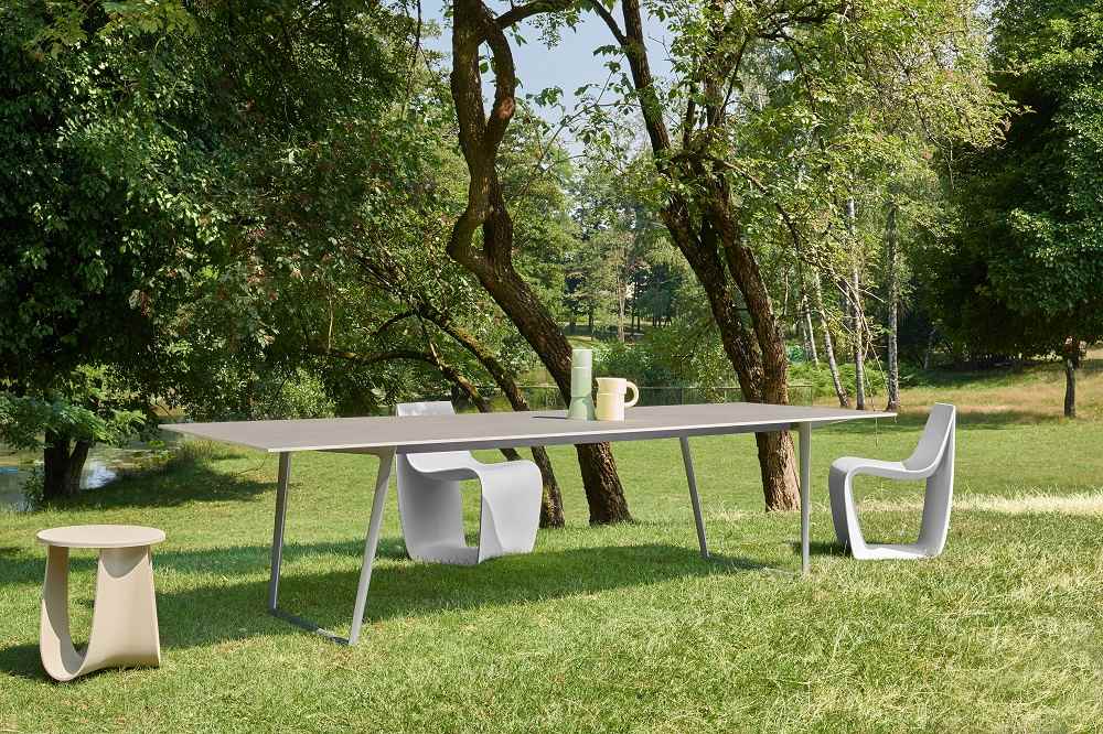 SIGN MATT Chair Indoor / Outdoor Chaise MDF Italia Blanc matt SIGN MATT Chair Indoor / Outdoor Chaise MDF Italia Blanc matt