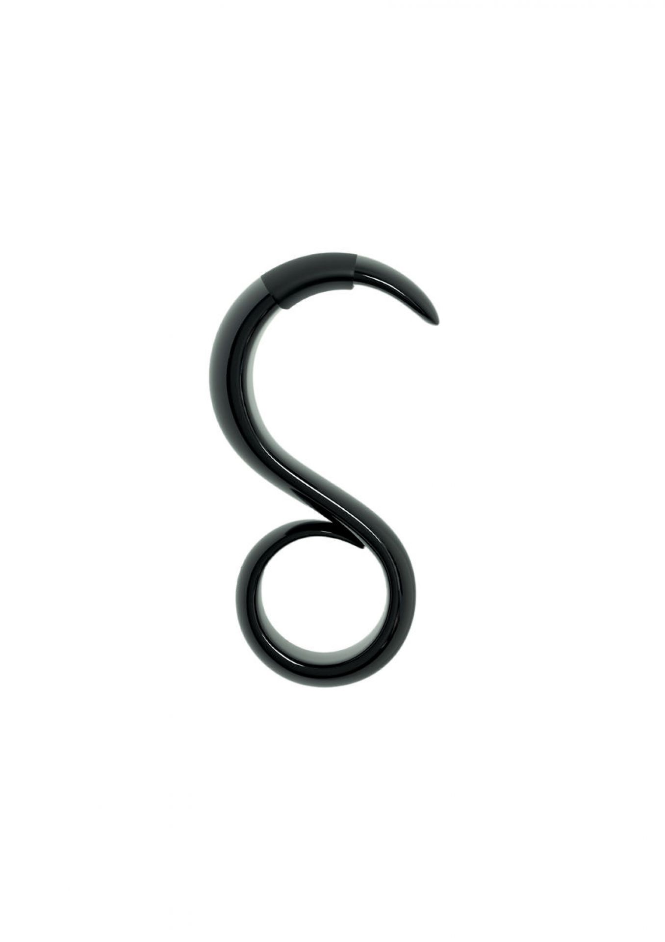 GCH04 StaySafe Porte-clés No-touch noir Alessi OFFRE SPECIALE