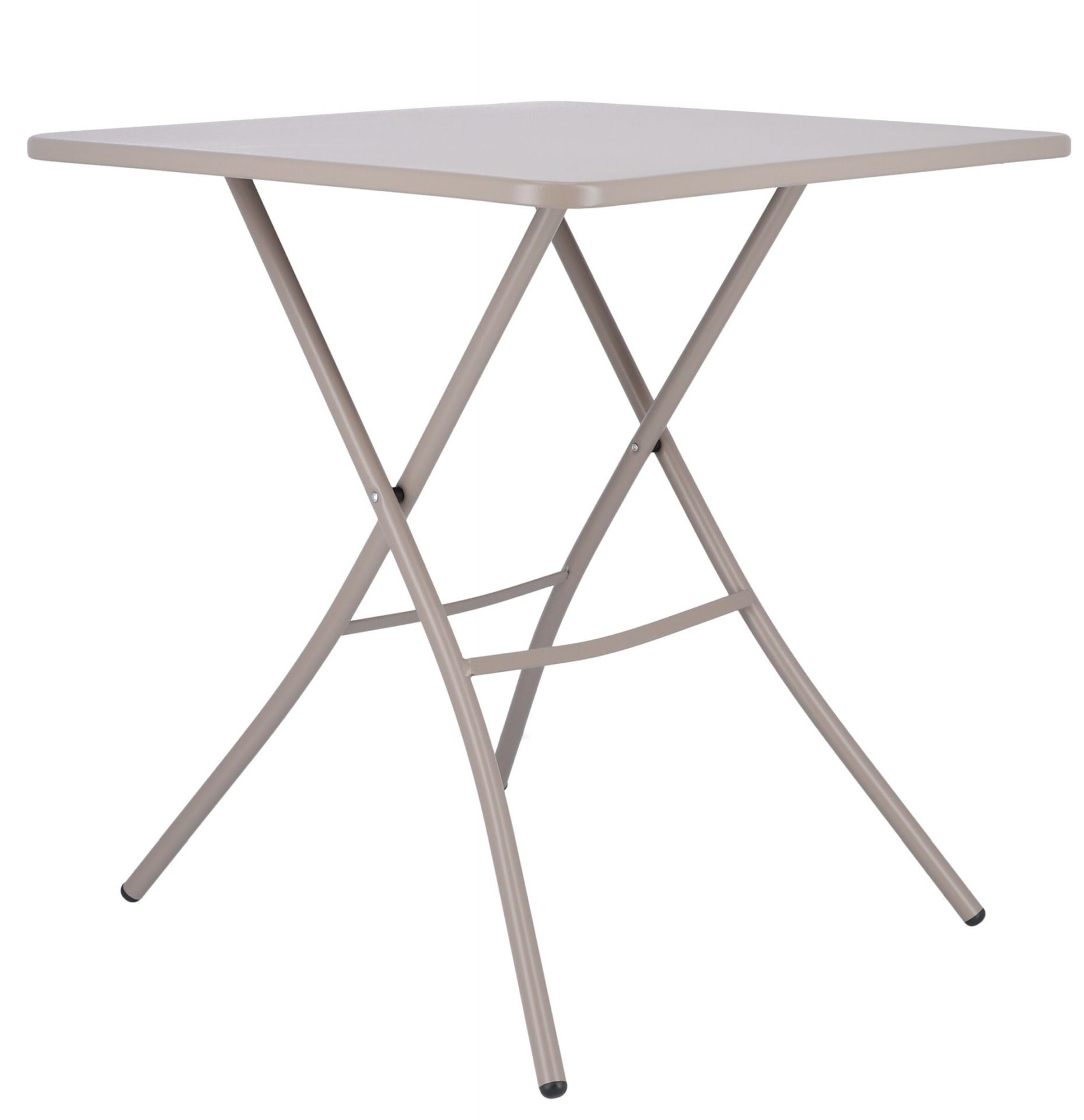 Fiam Sirio table pliante L 67 x P 67 x H 73 cm Outdoor Jan Kurtz Taupe