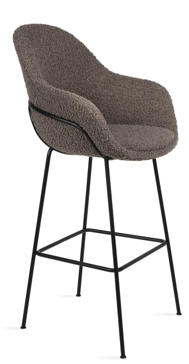 Theia Barstool Armchair High Tabouret de bar Freifrau Manufacture