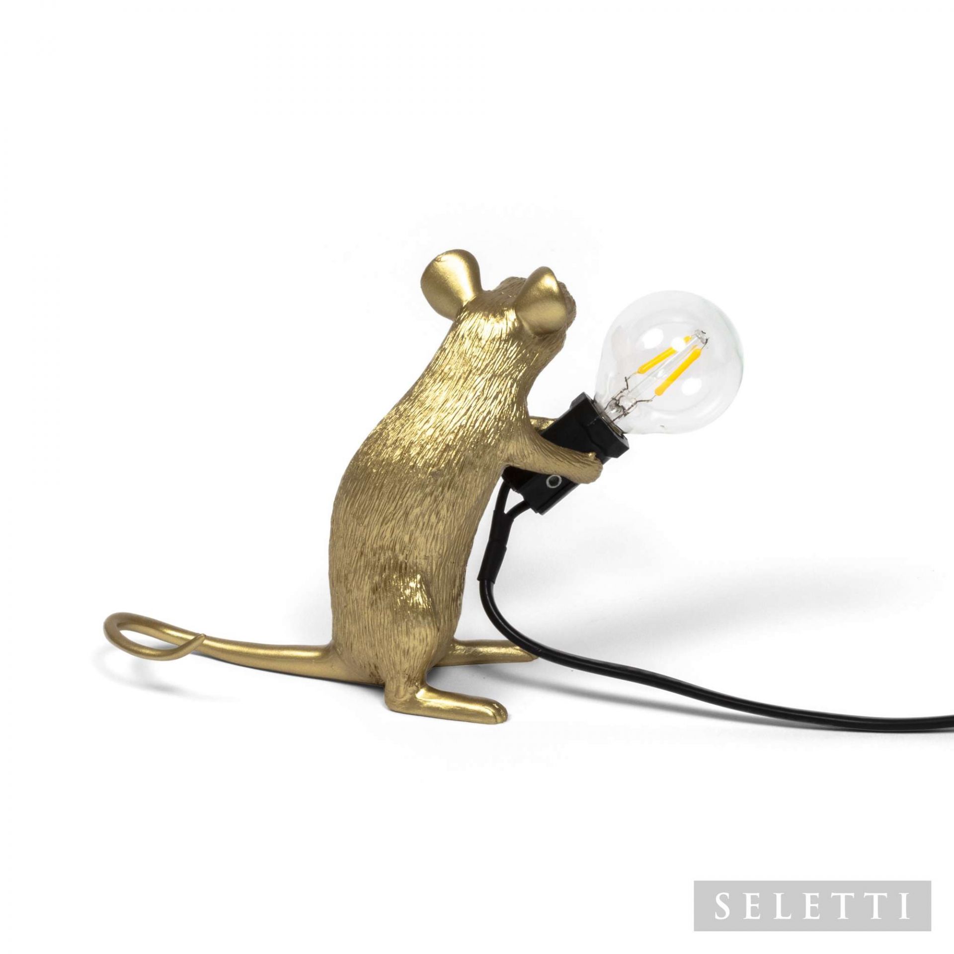 Mouse Lamp or Mac avec lampe USB Seletti OFFRE SPECIALE