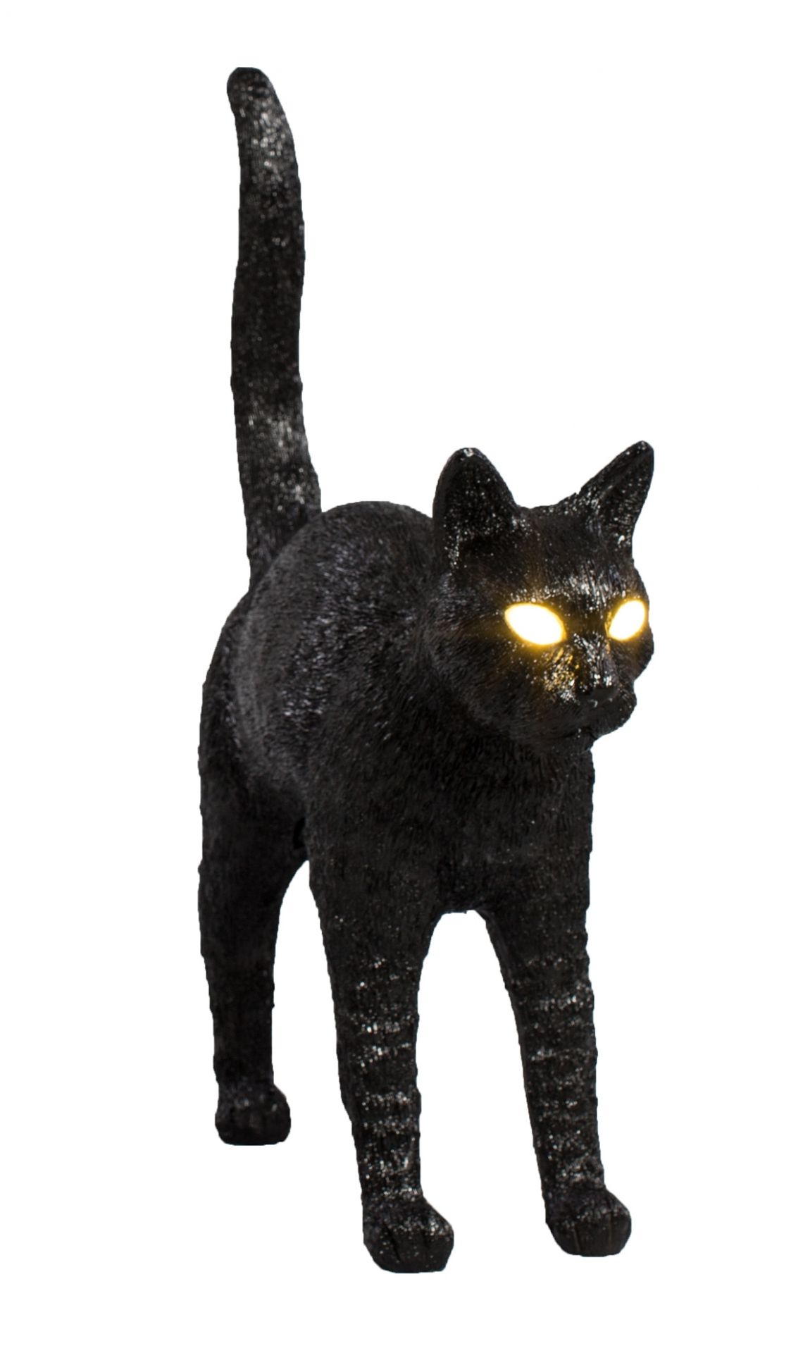 Jobby Cat lamp Lampe de table Noir Seletti OFFRE SPECIALE