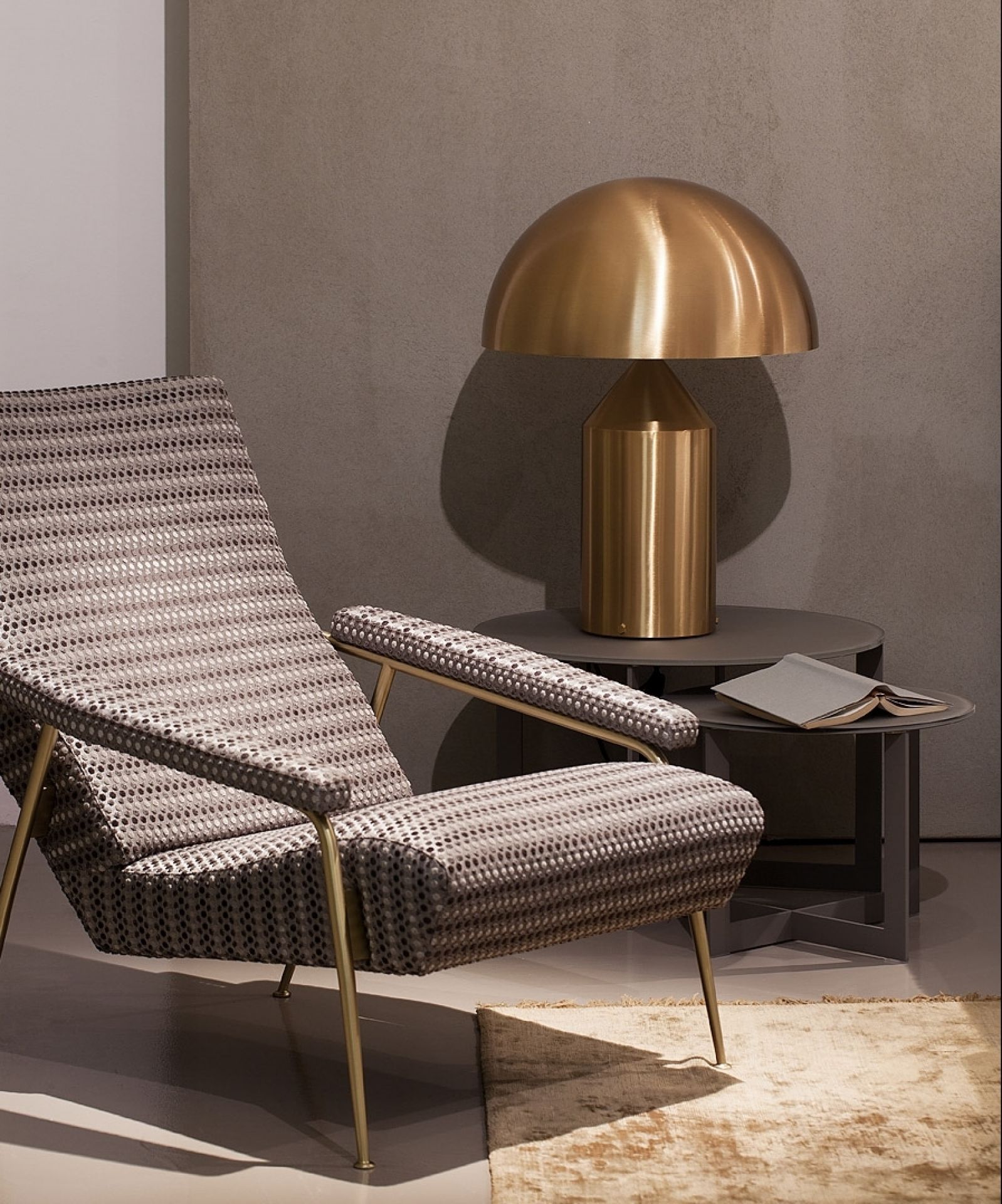Atollo Lampe de table Or  Oluce