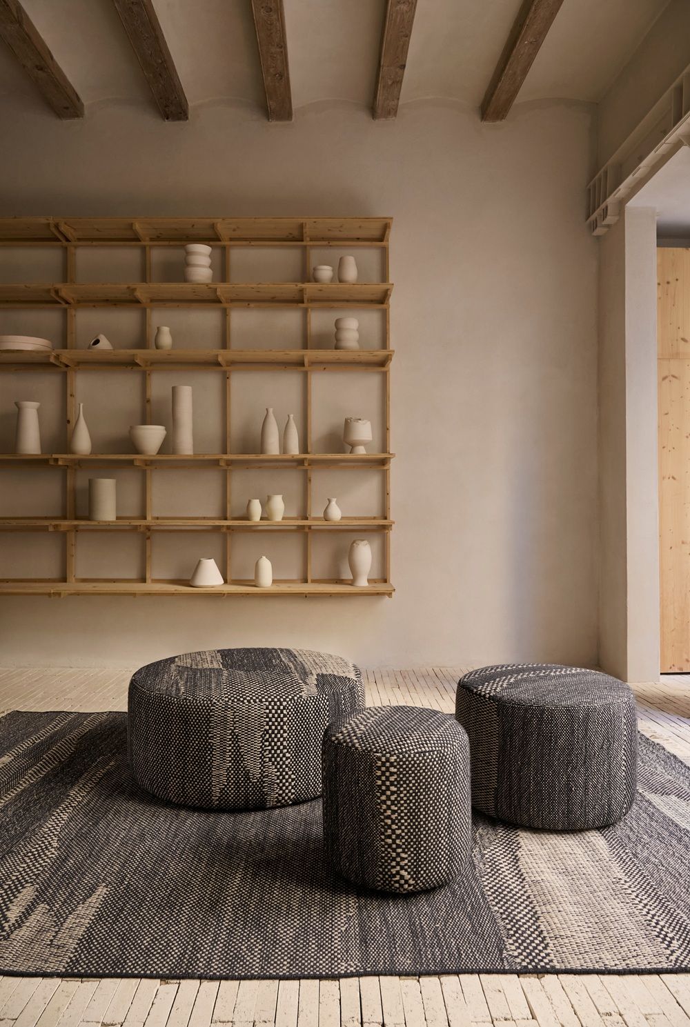 Wabisabi Pouf Tabouret Nanimarquina