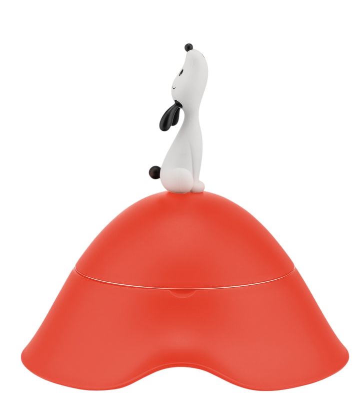 Lula AMMI19 Gamelle pour chien avec couverture Rouge Alessi OFFRE SPECIALE