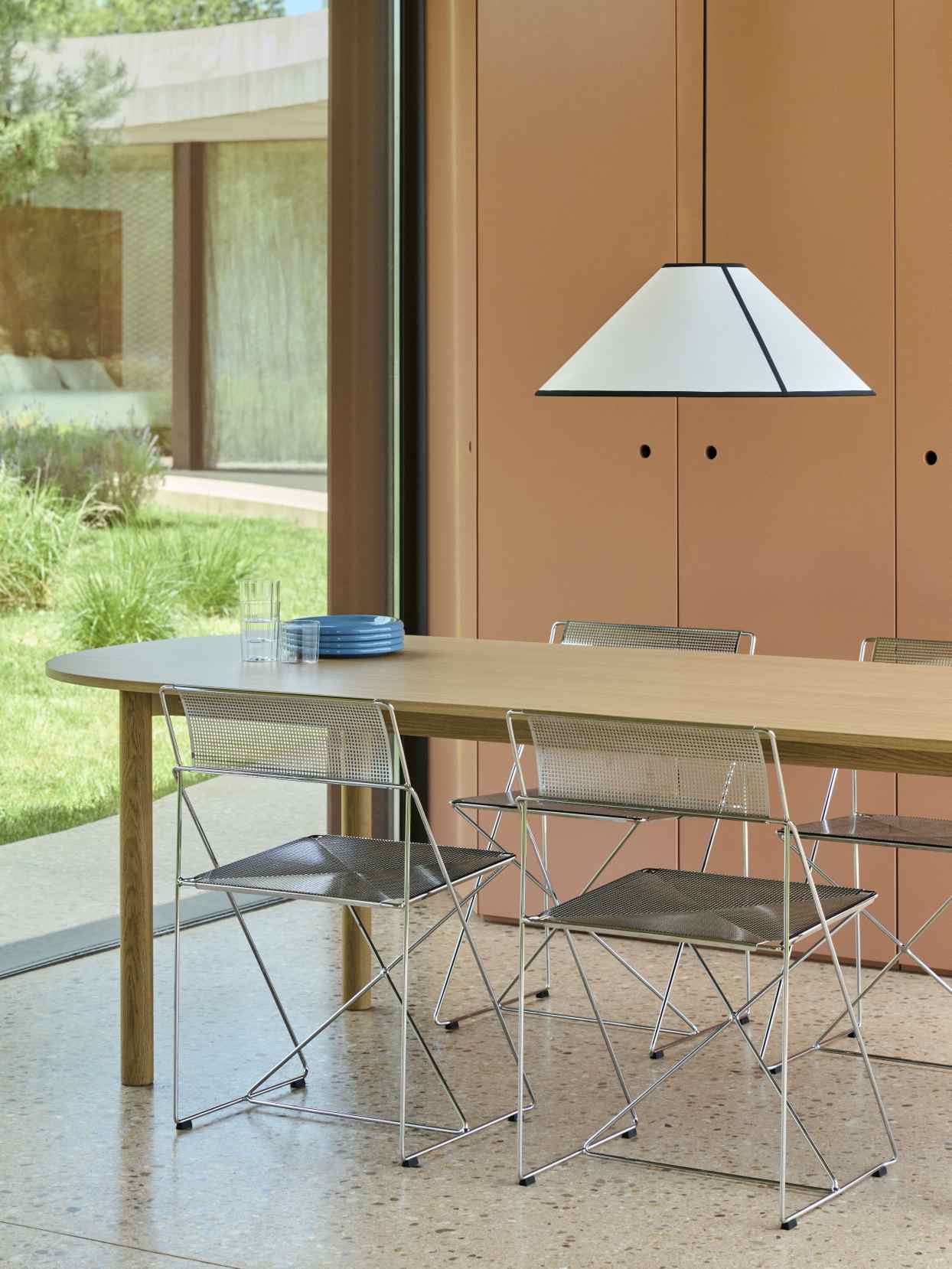 Annex Table Oblong Table à manger Ovale Hay 