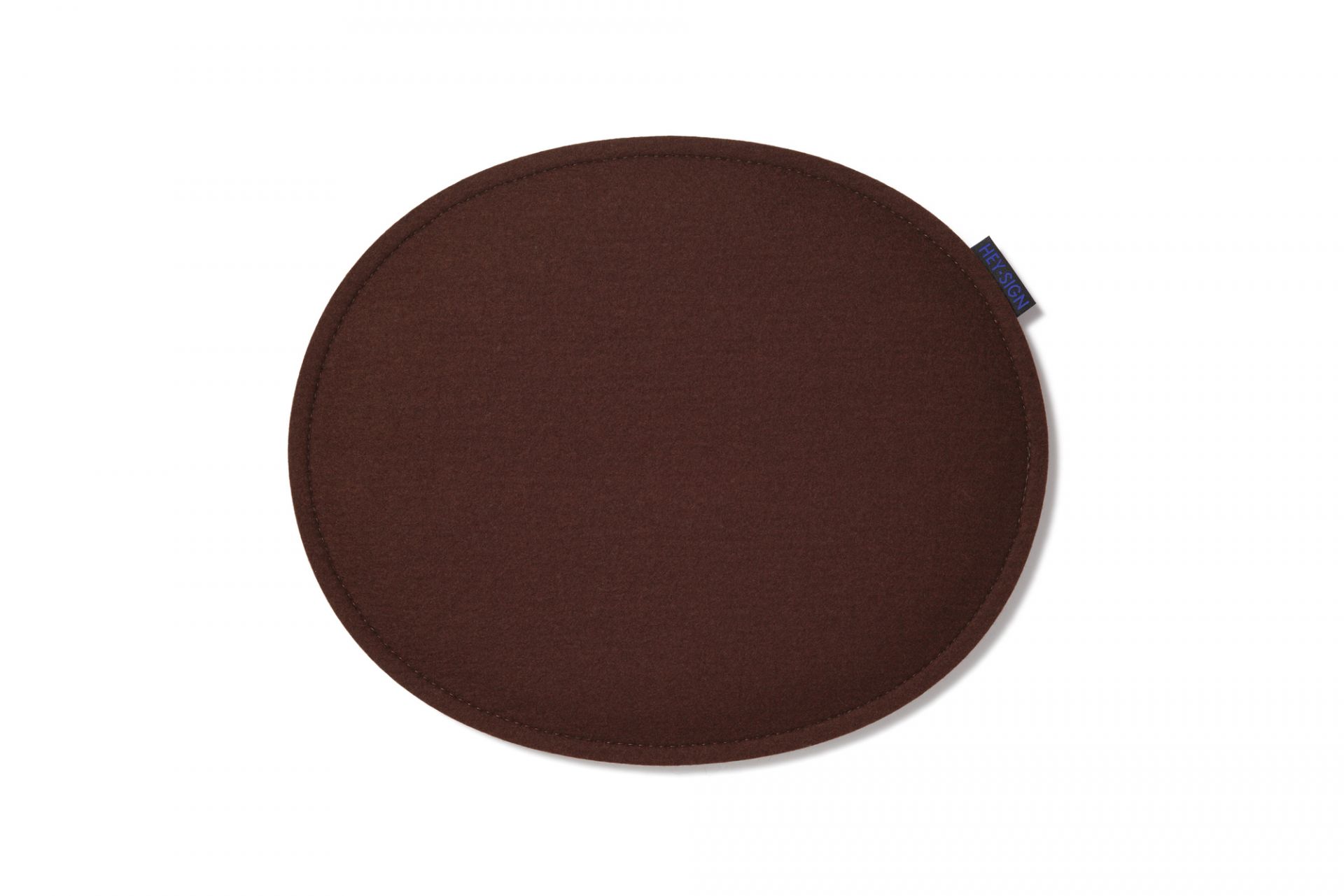 Coussin de siège - Feutre Fritz Hansen 3107 Chaise Chocolat Hey Sign