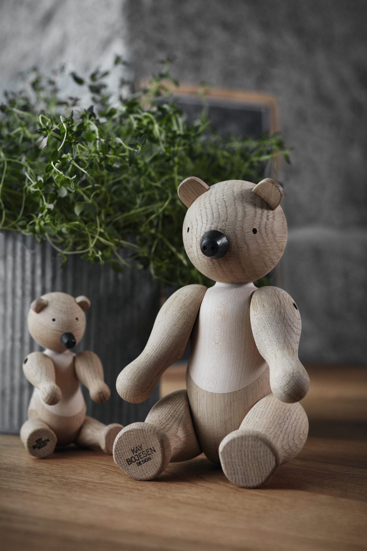 Ours Figure en bois moyen Kay Bojesen