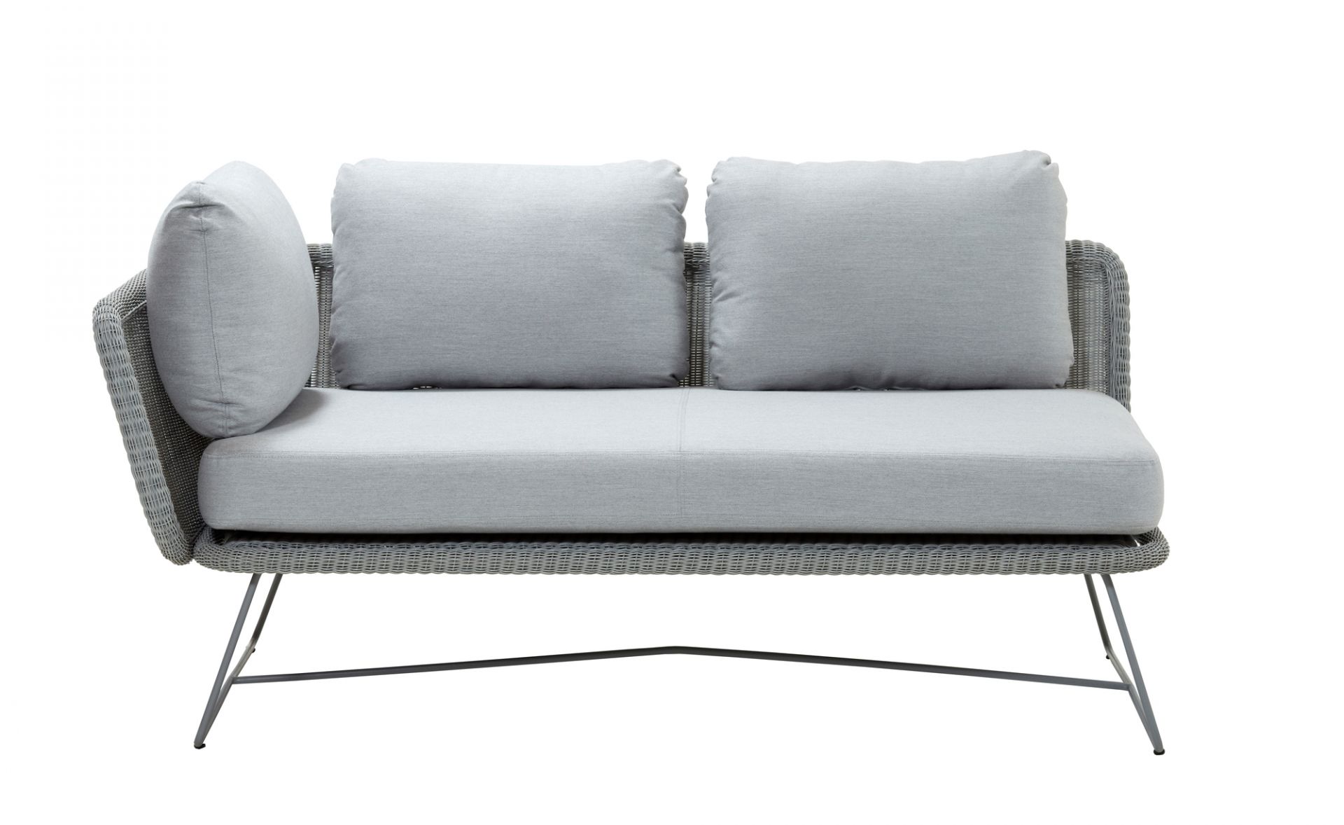 Horizon Outdoor Sofa modulaire 2 places droit Cane-Line