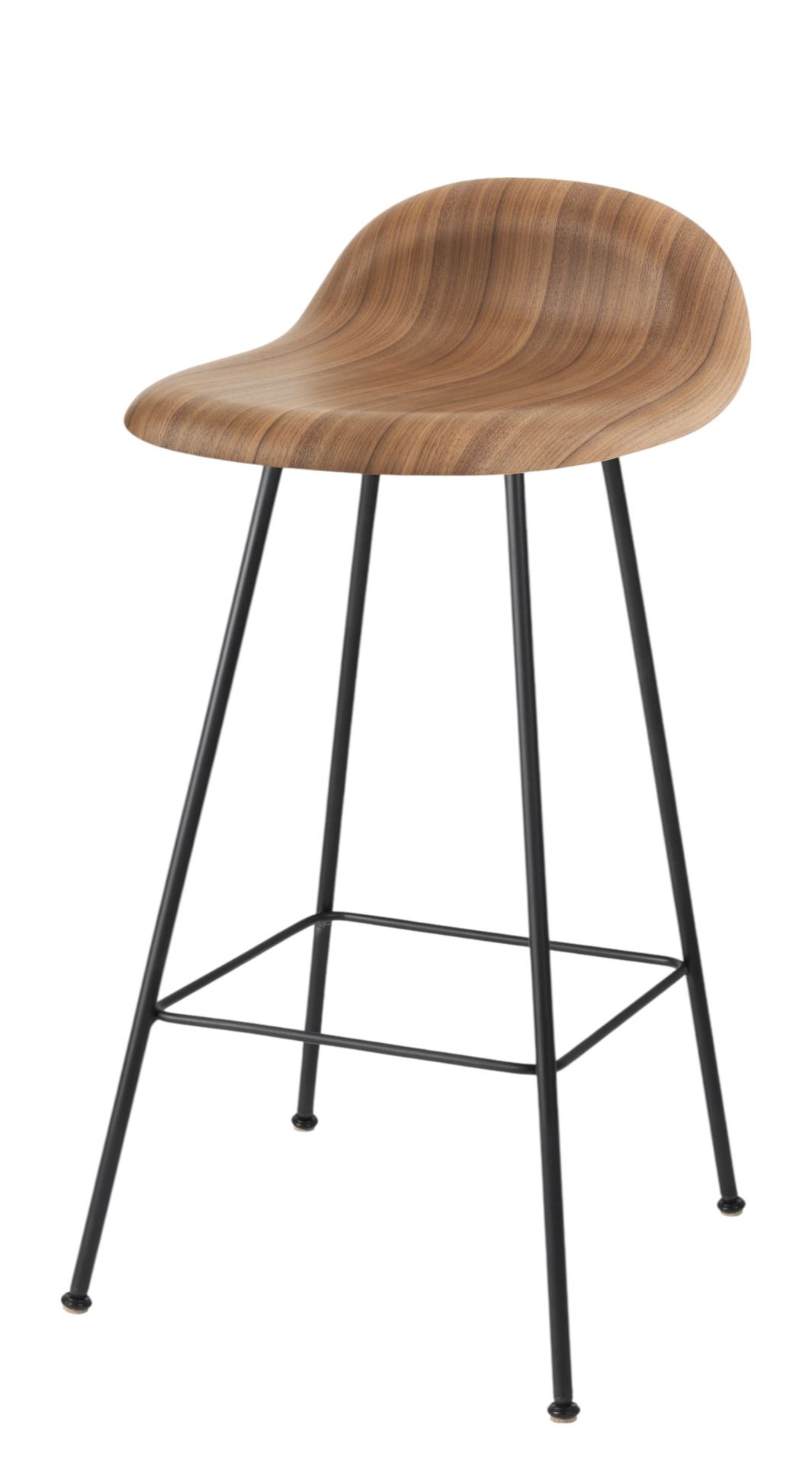 3D tabouret de bar 65 bois Gubi