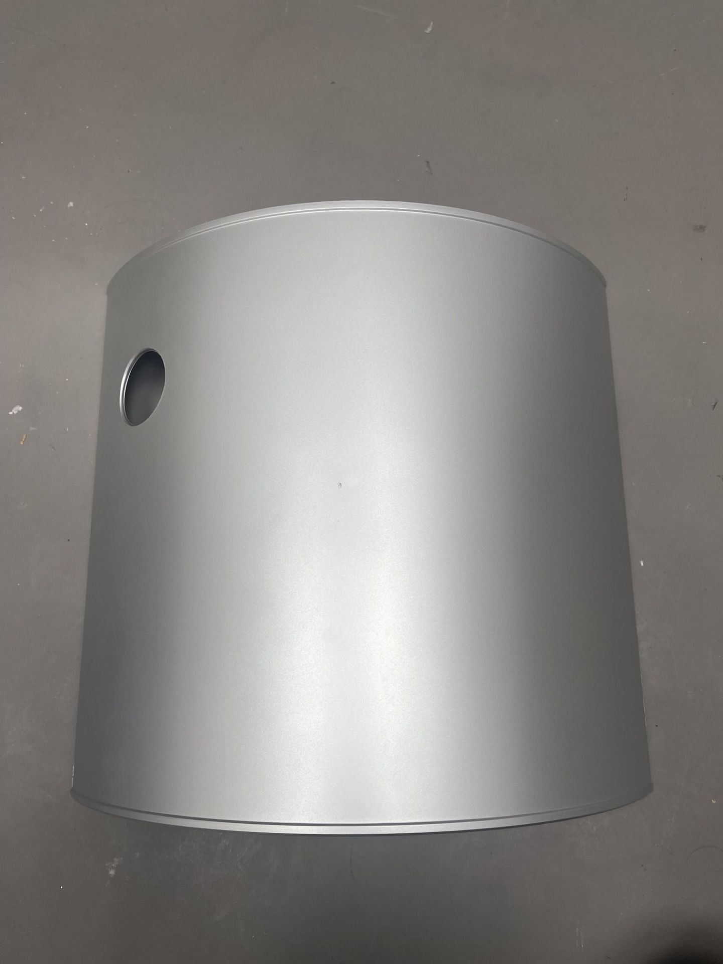 Componibili 4955 - élément rond haut ARGENT Kartell EXEMPLE DE MALADIE