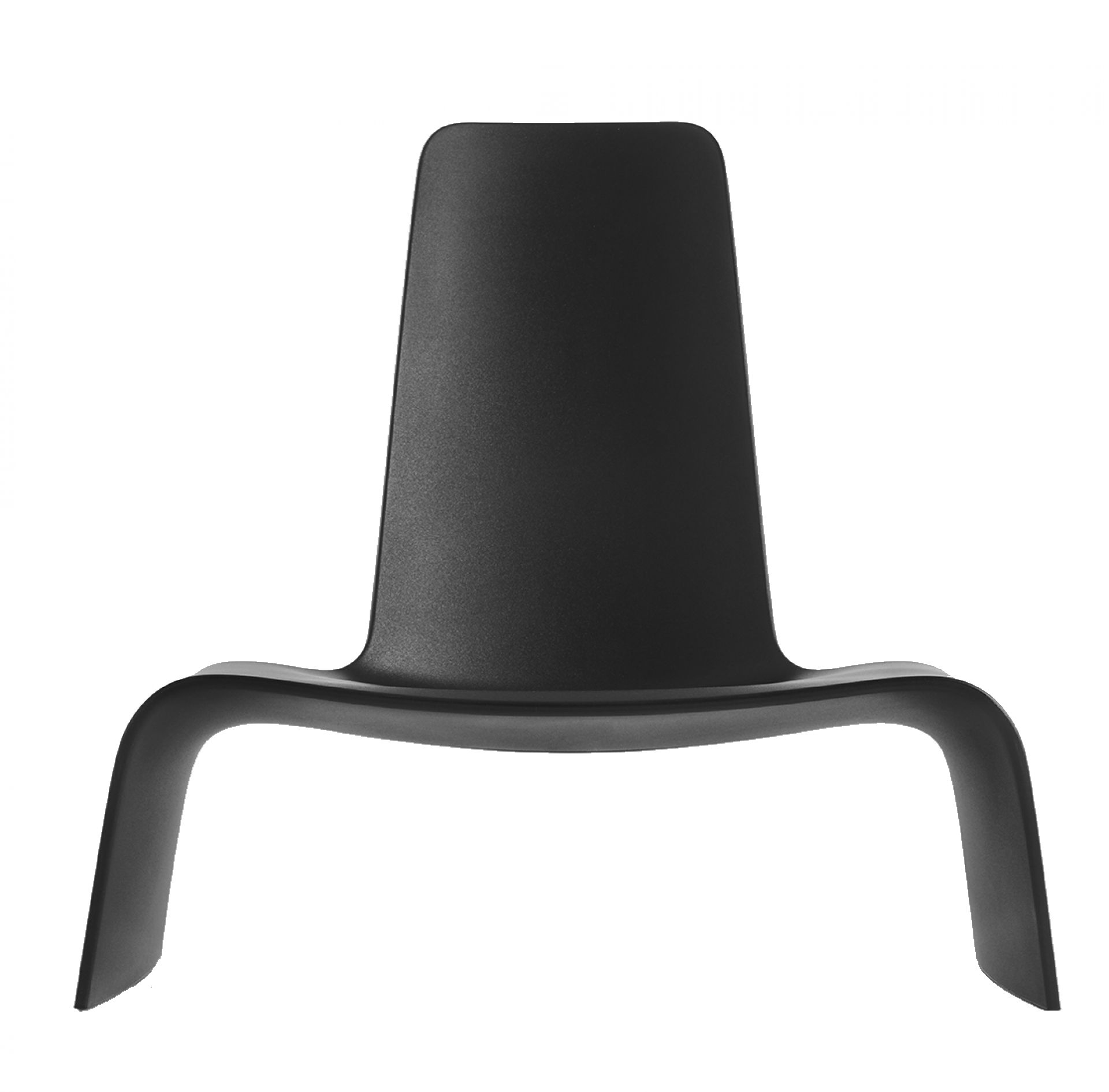 Land Lounge Chair Fauteuil Basalte Gris Plank
