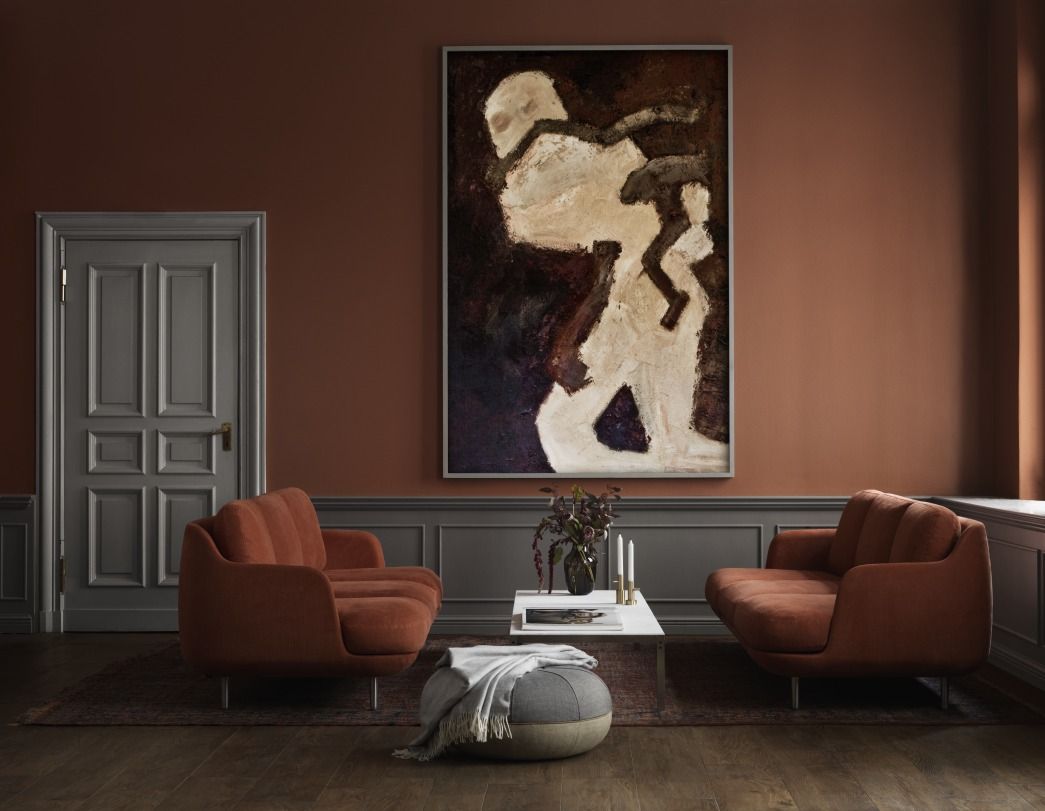 Pouf Large Tabouret Fritz Hansen