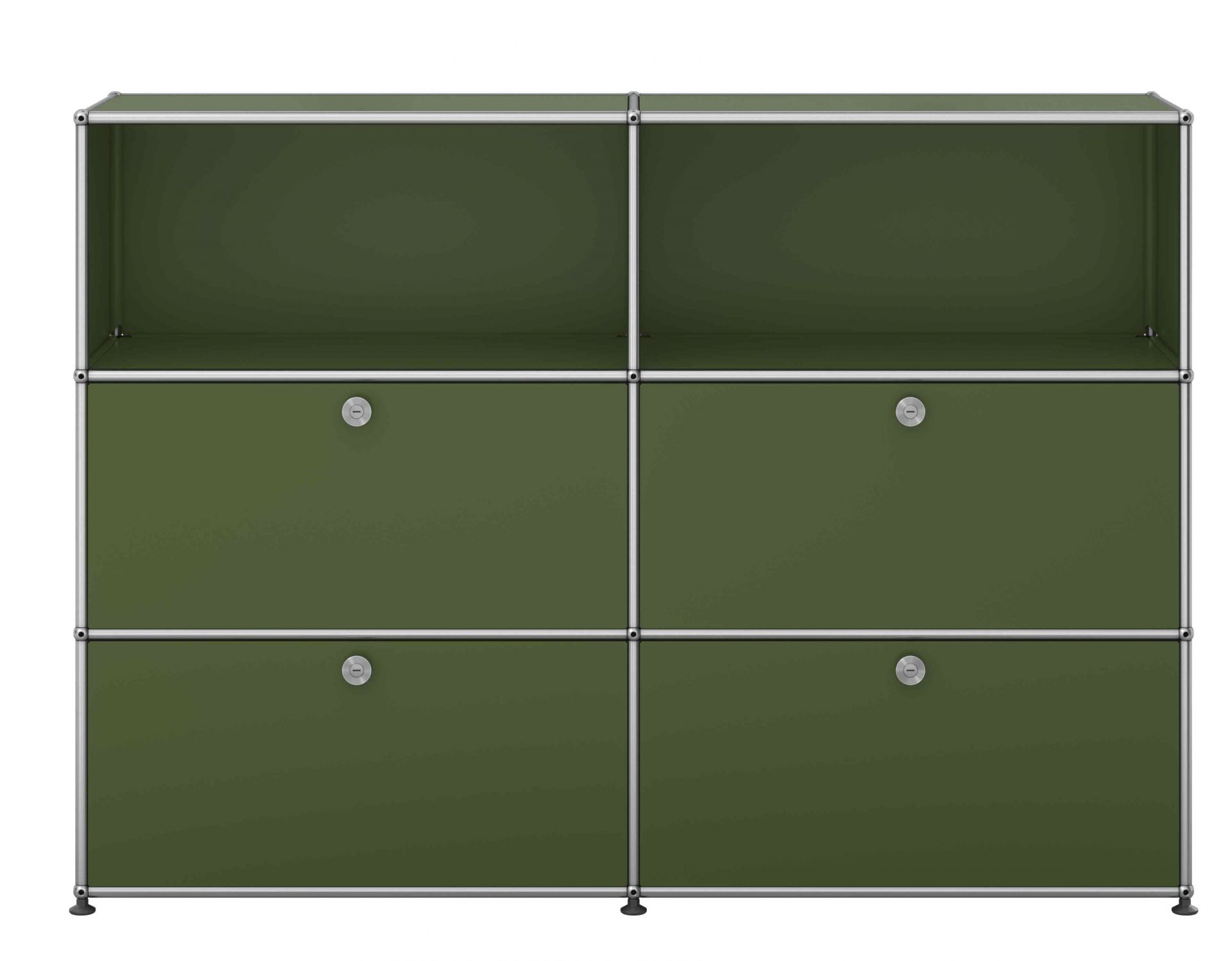 USM Haller Sideboard / Highboard avec 4 abattants - QUICK SHIP