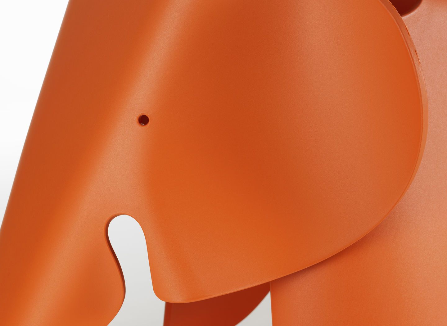 Eames Elephant tabouret RE Vitra Red Orange