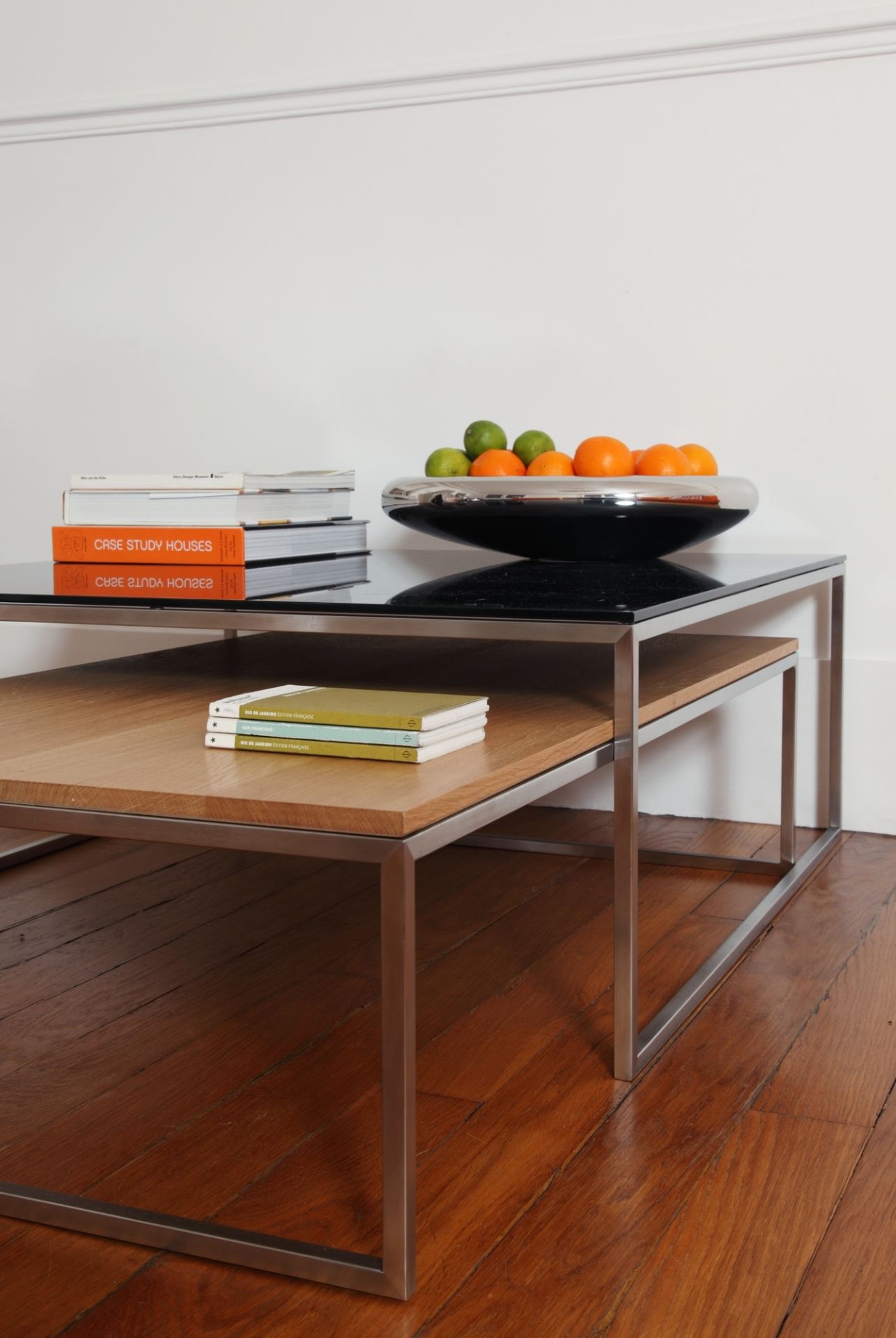 Less H 5/2 chêne Table basse Hans Hansen