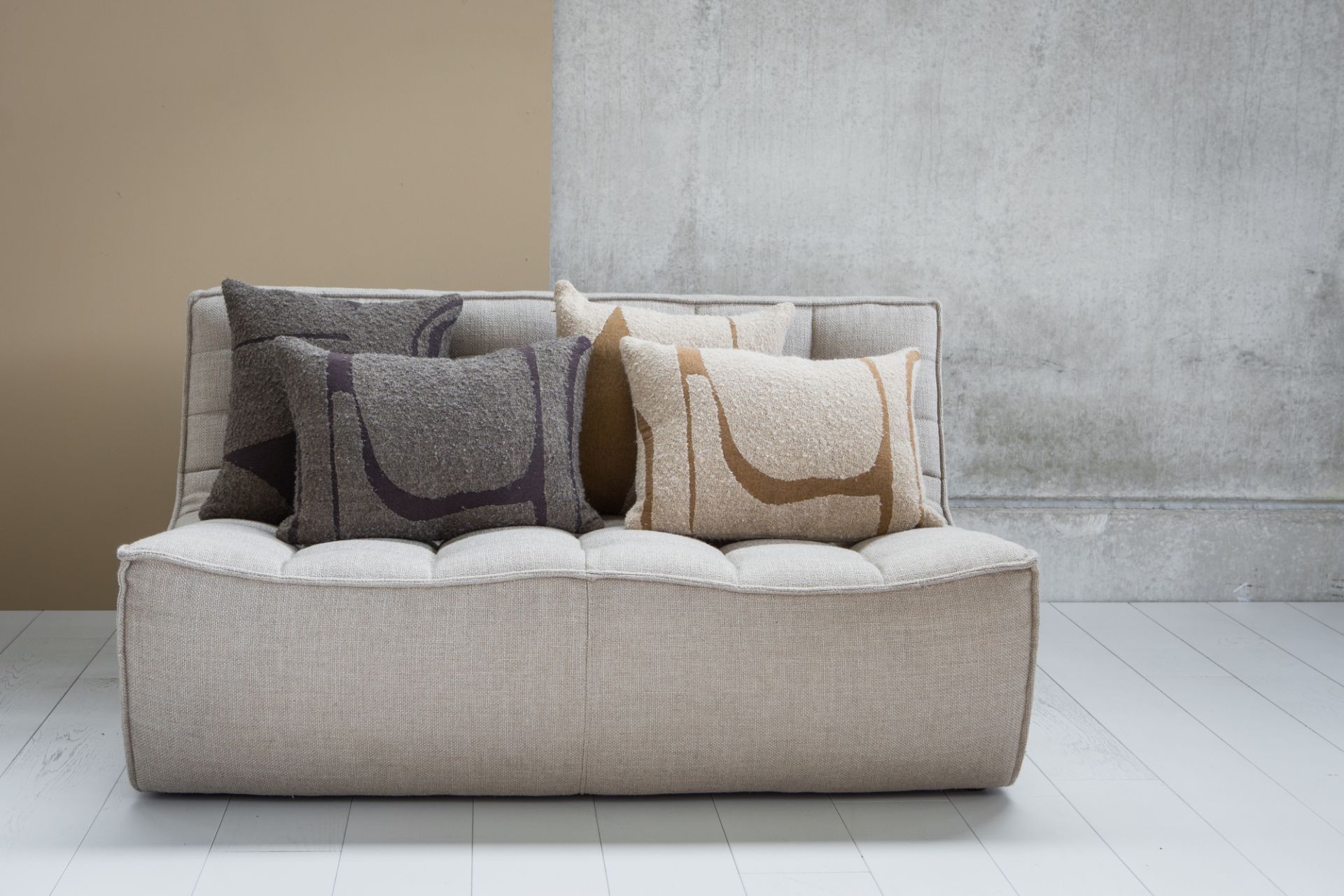 Orb coussin 45x45 Ethnicraft OFFRE SPECIALE
