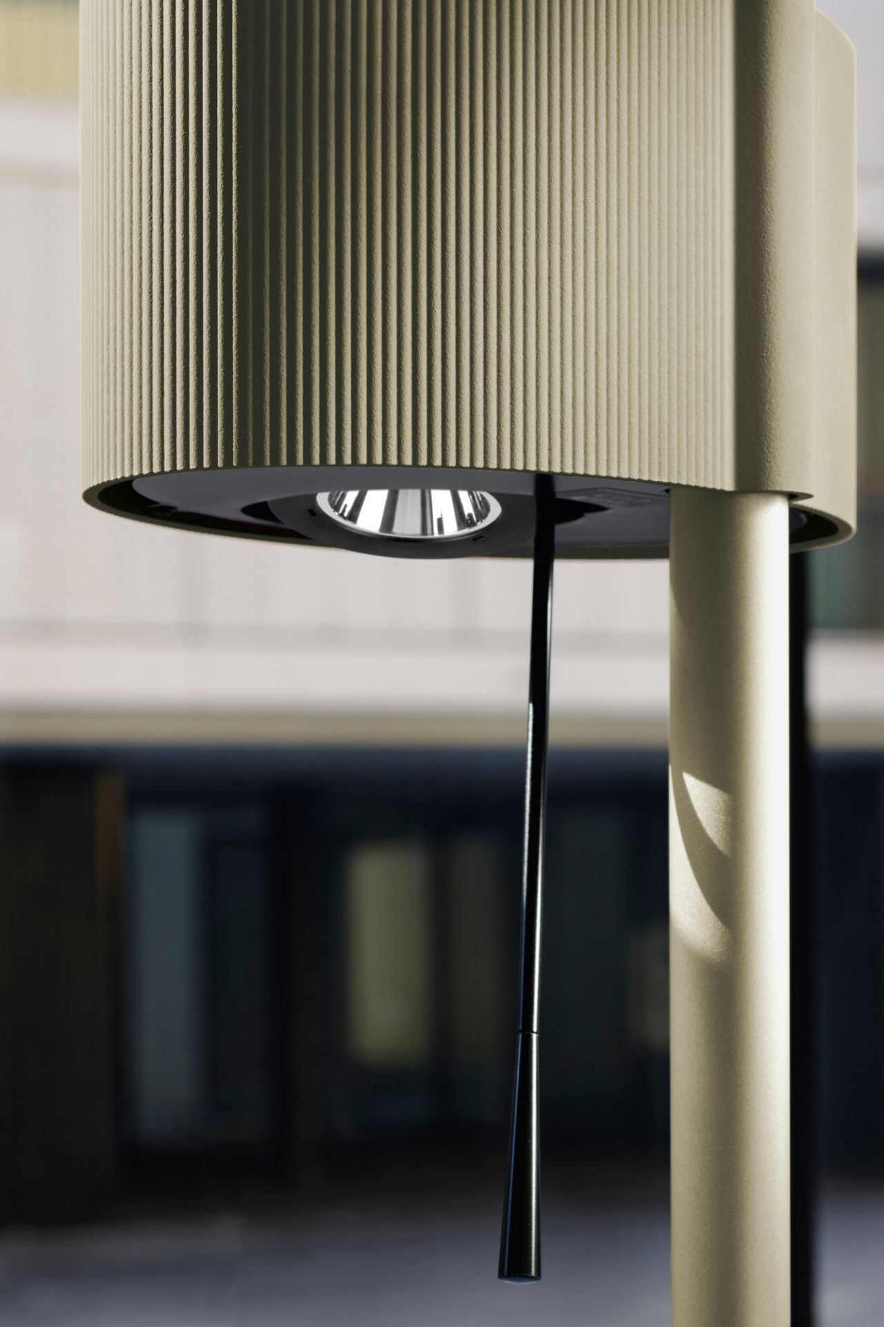Diogenes LED Lampadaire Belux Or Gris
