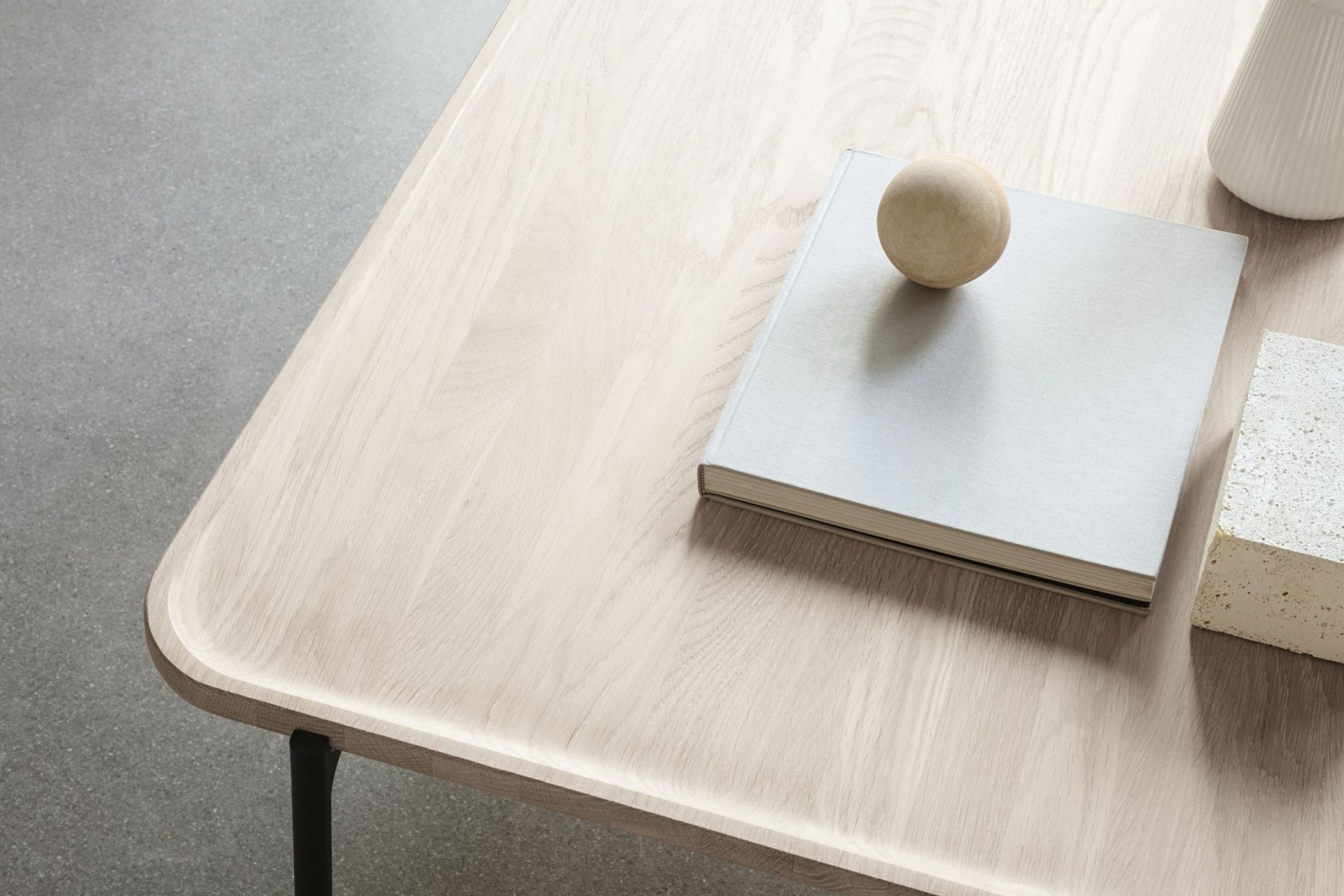 Savoye Table Chêne Rectangulaire - Fumé L 120 x H 42 cm Eva Solo