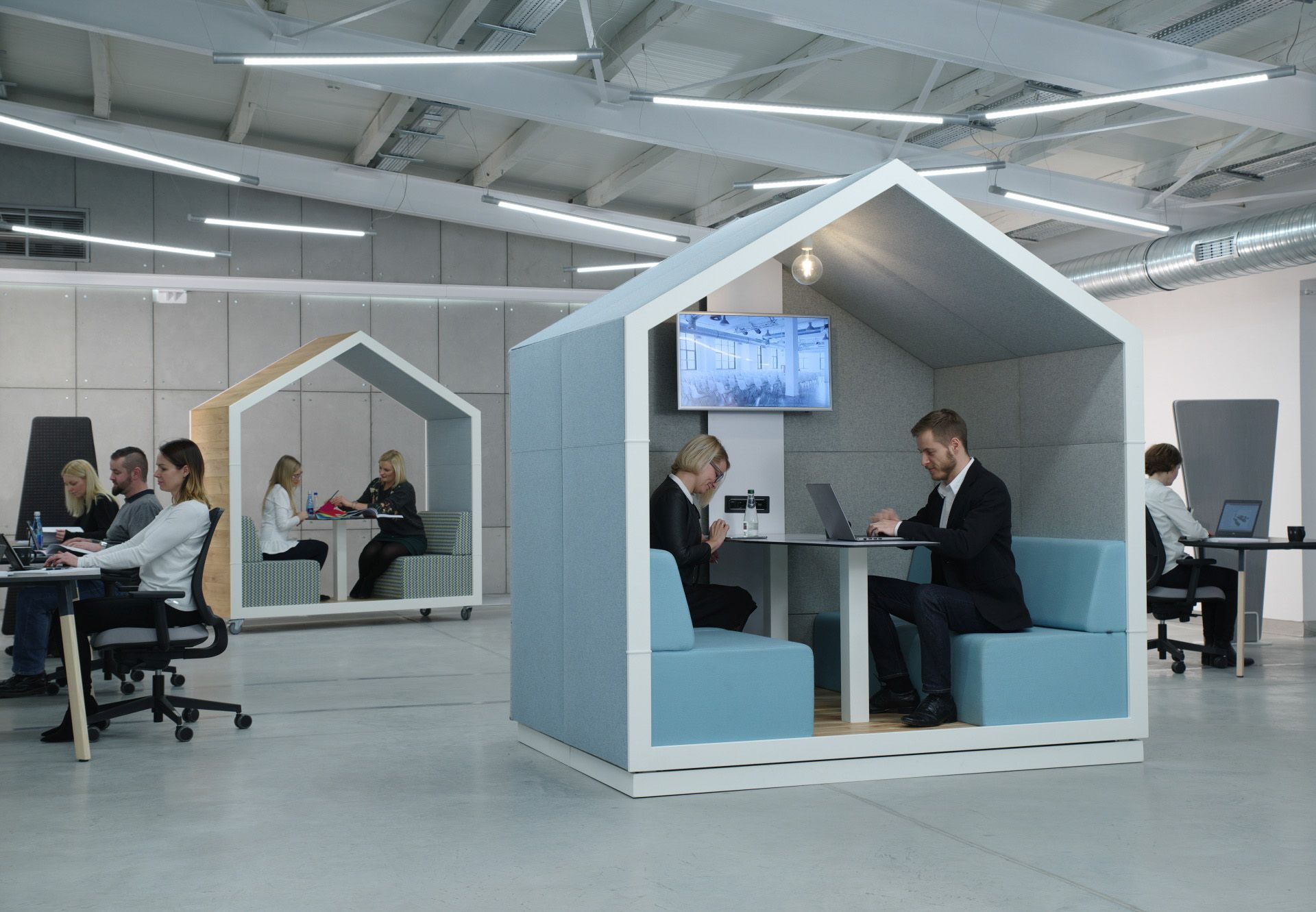 treehouse TH 4 Meubles acoustiques pour 4 personnes Bejot