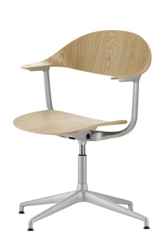 Mynt dossier et assise Plywood chaise de bureau Vitra