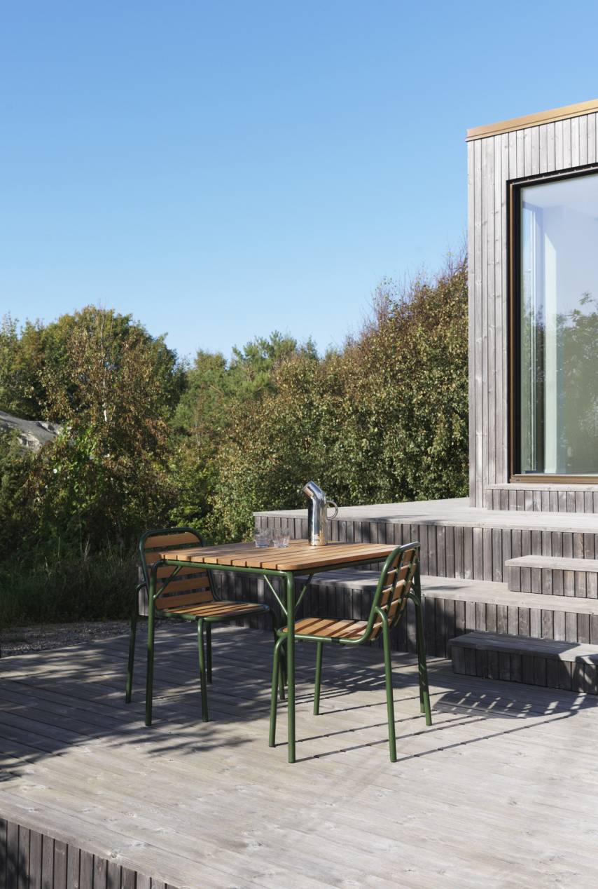 Vig Chair Wood Chaise d'extérieur Normann Copenhagen  
