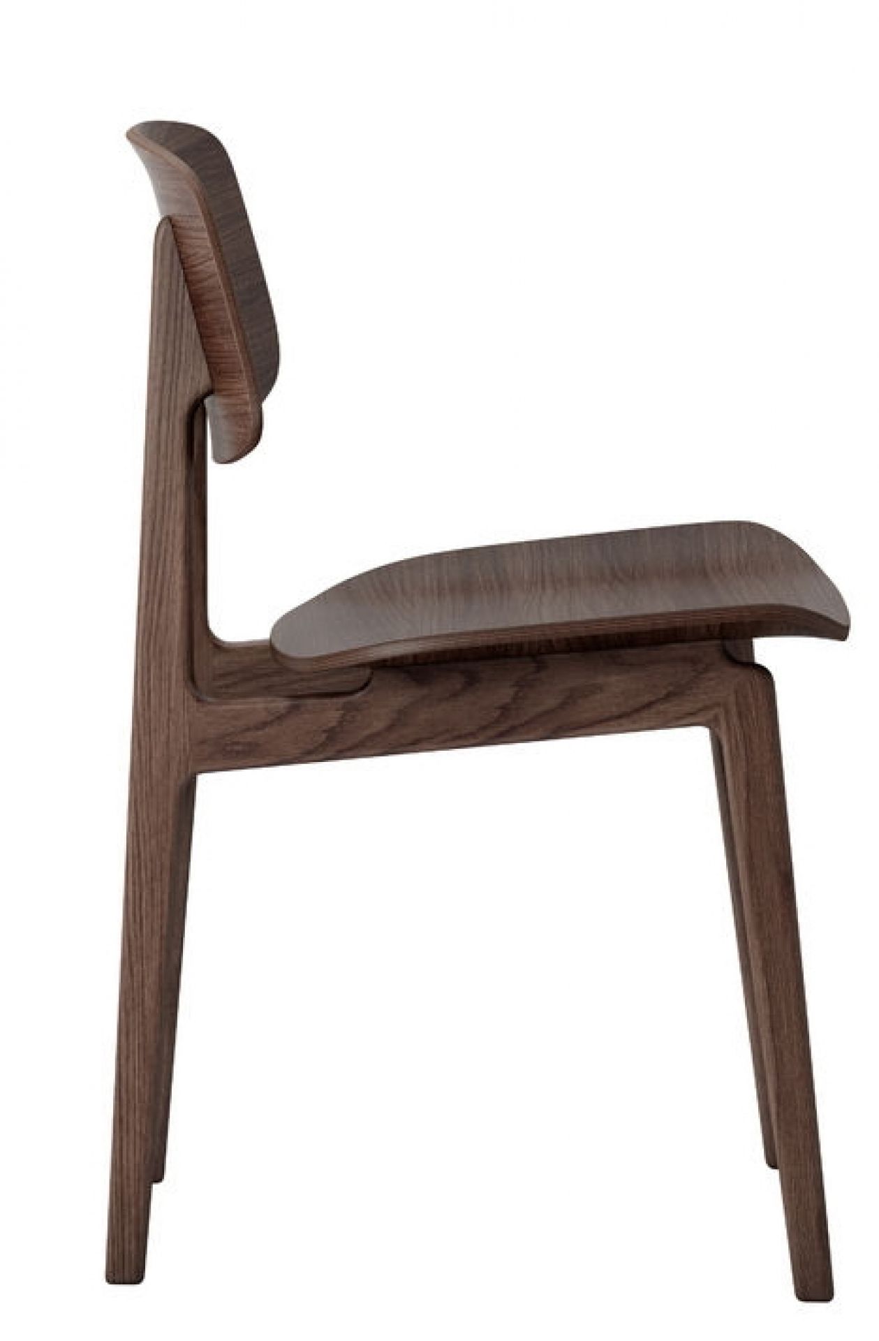 NY11 Dining Chair Chair Chaise Norr11 Chêne teinté fumé