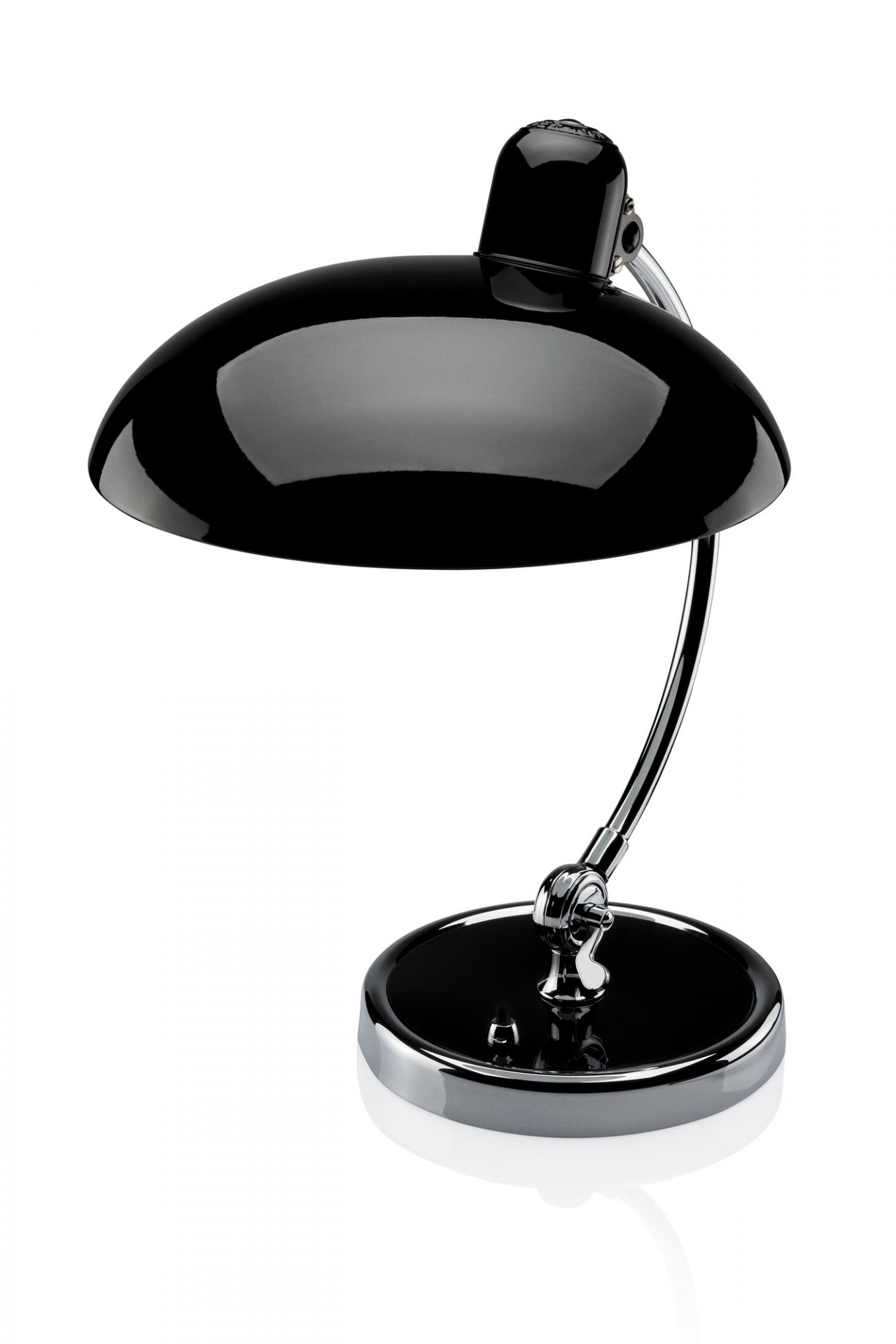 6631 T Luxus Lampe de table KAISER idell Fritz Hansen noir laque